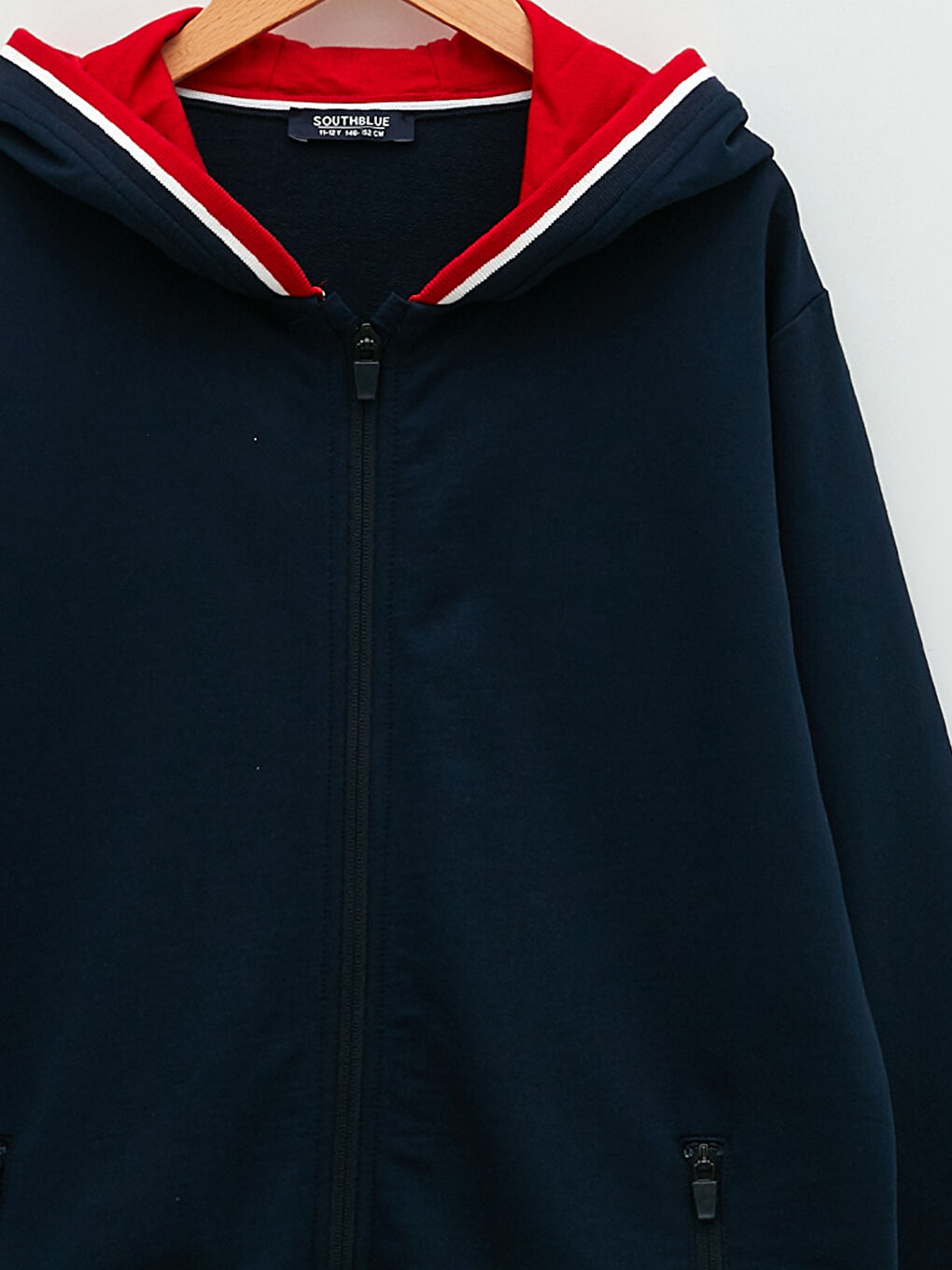 Dječak TAMNO PLAVA Majica s patentnim zatvaračem-2