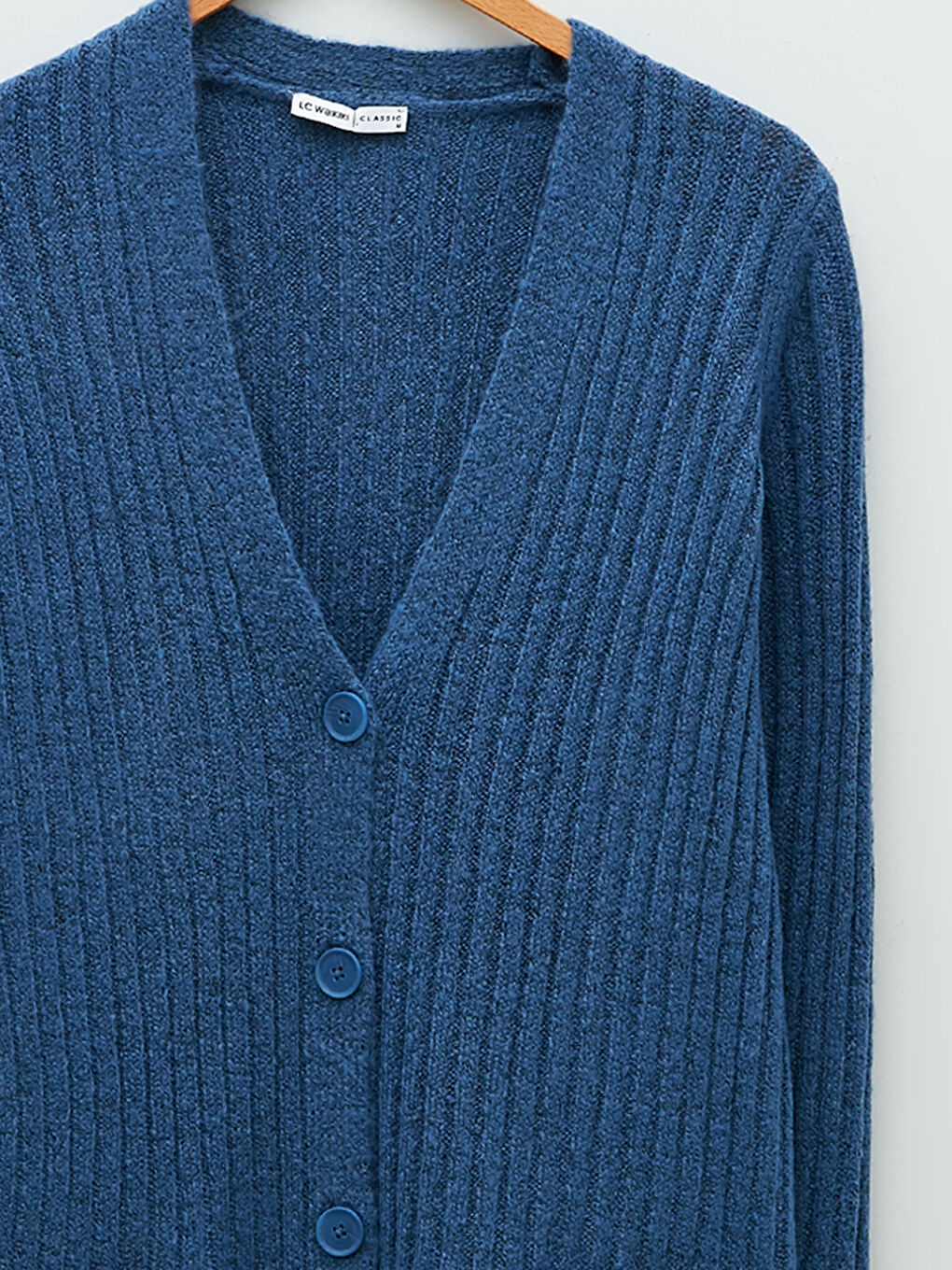Cardigan en Tricot à Encolure en V pour Femmes-6
