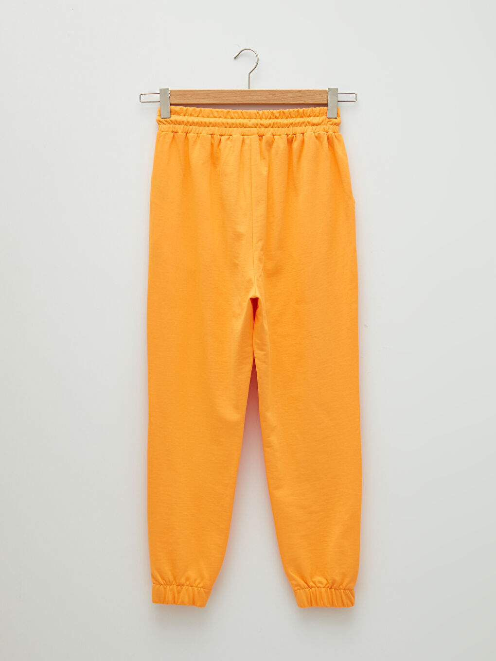 Женские спортивные штаны с эластичной резинкой на талии и карманами-12