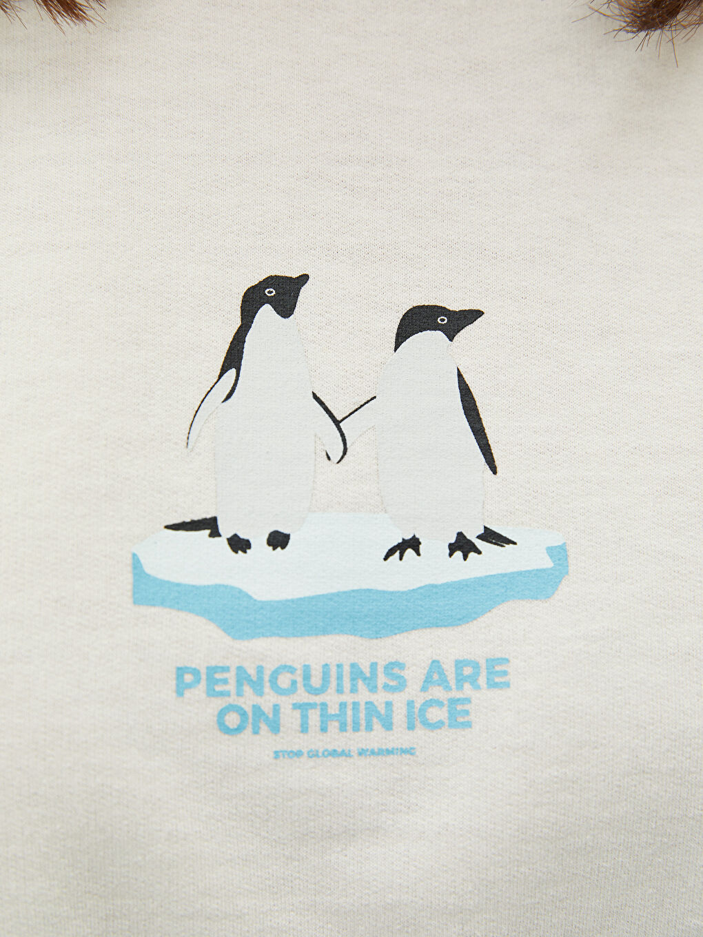 Turkuaz Bisiklet Yaka Renk Bloklu Uzun Kollu Kadın Sweatshirt-3