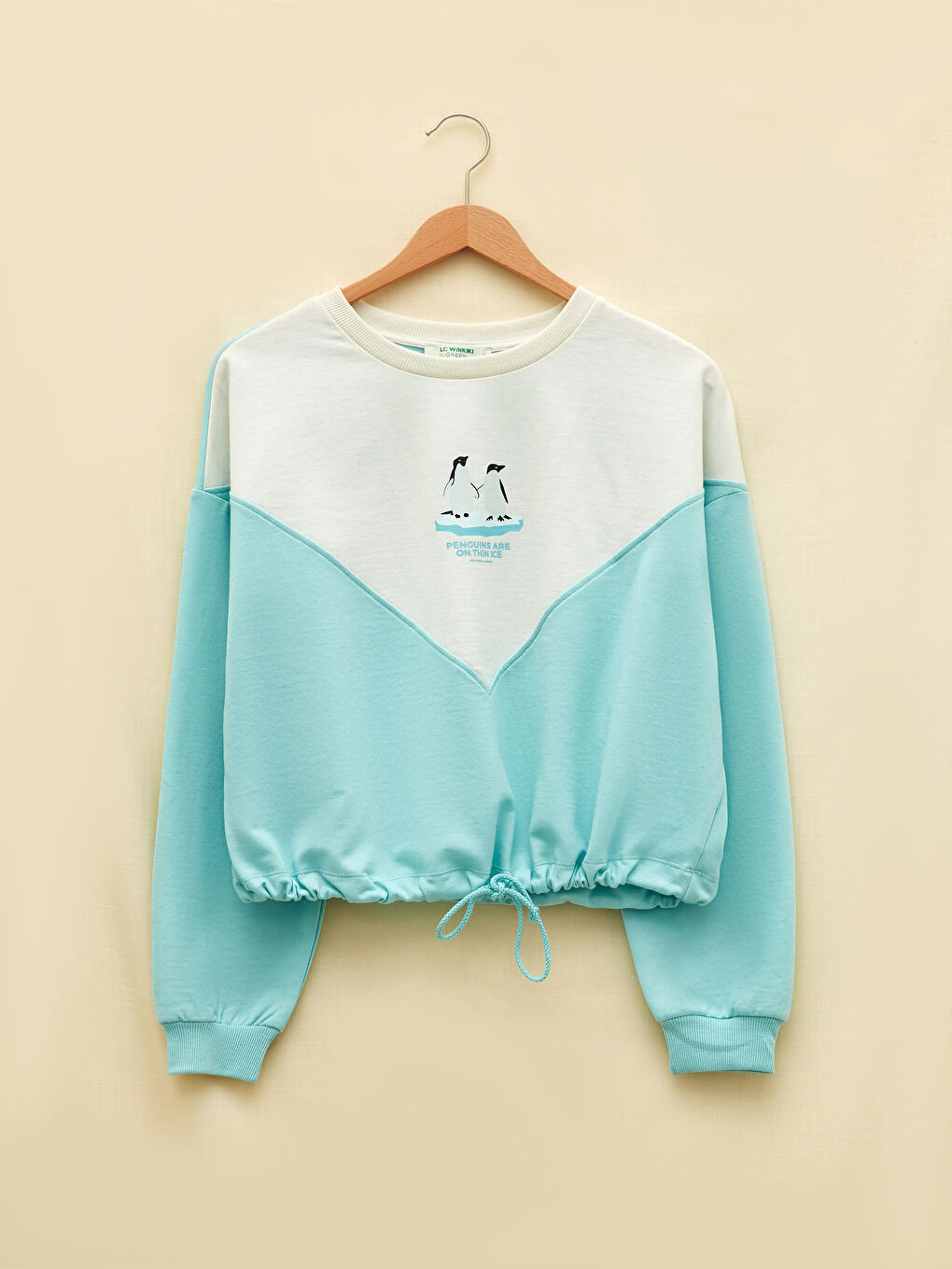 LCW Vision Crew Neck Long Sleeve Women's Sweatshirt with