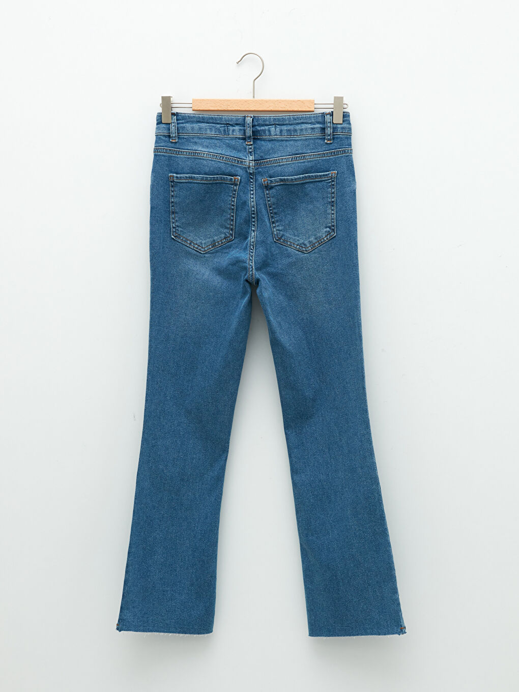 İndigo Mars Flare Kadın Jean Pantolon-6