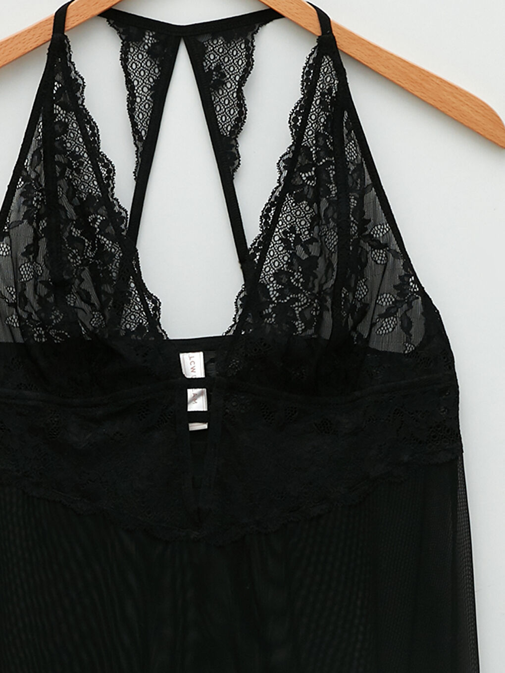 LCW DREAM V-Neck Lace Babydoll -W1IO47Z8-CVL