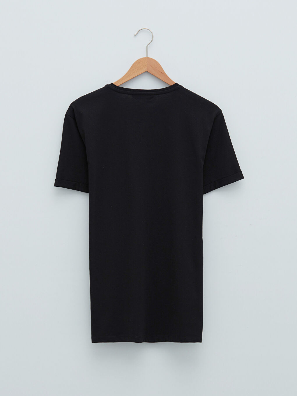 تيشيرت للرجال أساسي بأكمام قصيرة ورقبة دائرية من القطن الممشط-6