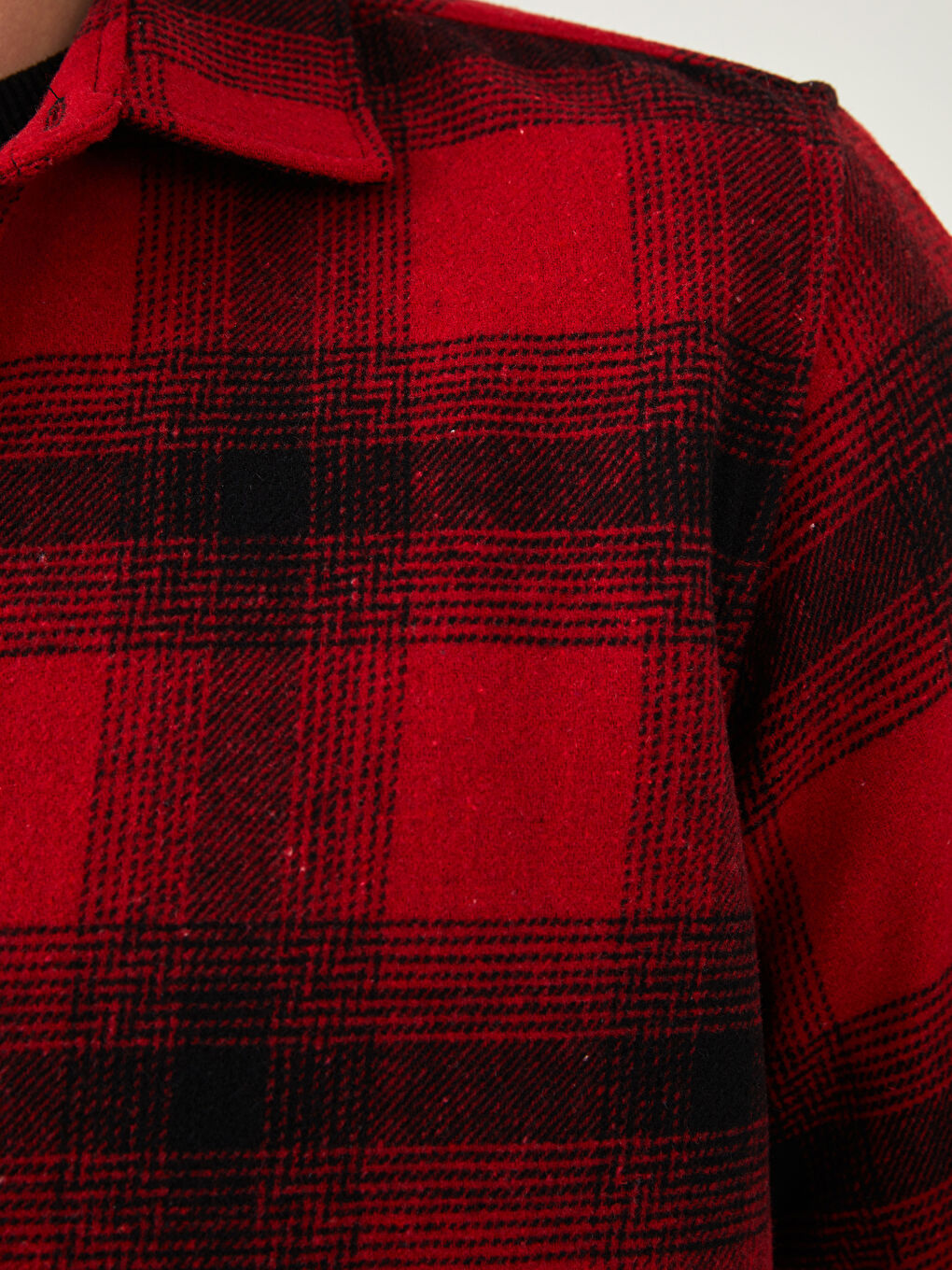 XSIDE Regulär Sitz Langarm Karo Herren Flanellhemd Jacke -W1IP31Z8-LPA