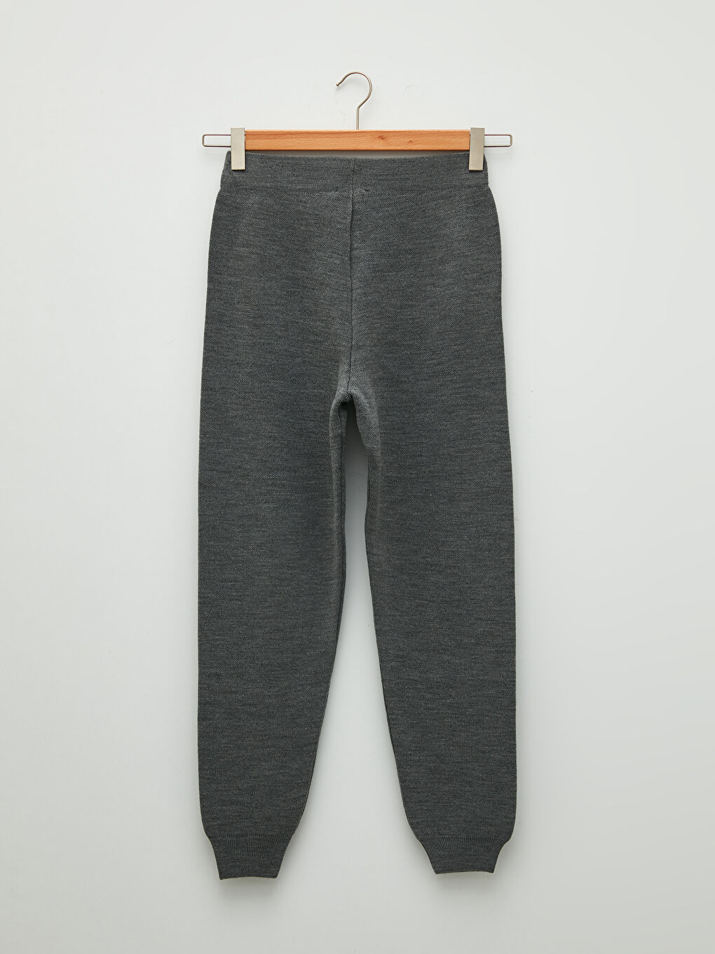 Pantalon de jogging en tricot à taille élastique, poches détaillées, pour femmes-6