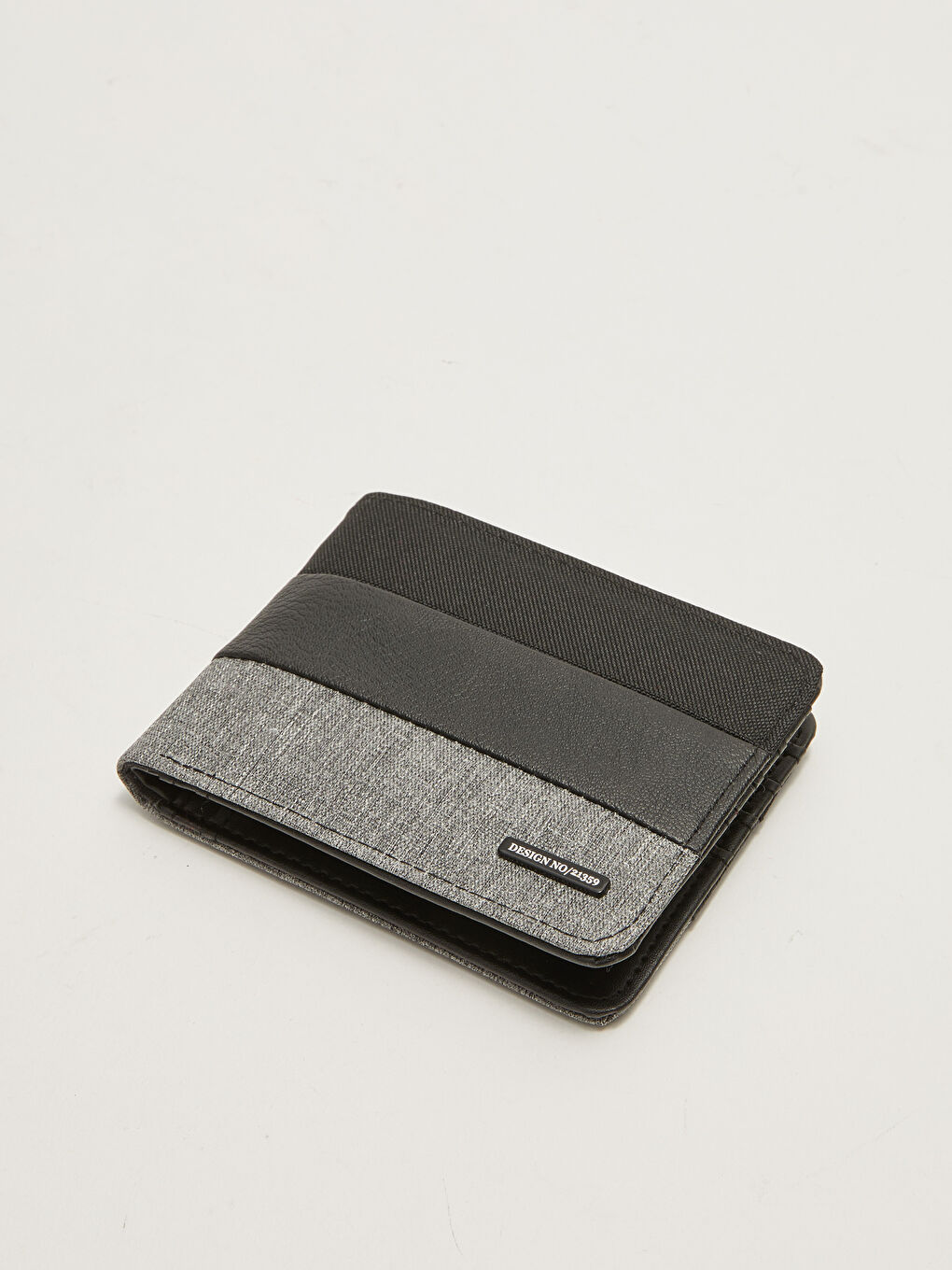 Кошелек Мужской из Искусственной Кожи с Цветовым Блоком