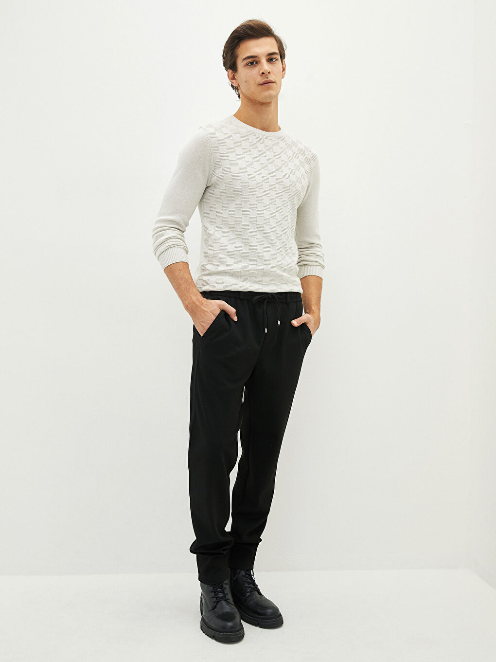 SOUTHBLUE Slim Fit Men's Trousers -W1IQ69Z8-RQM