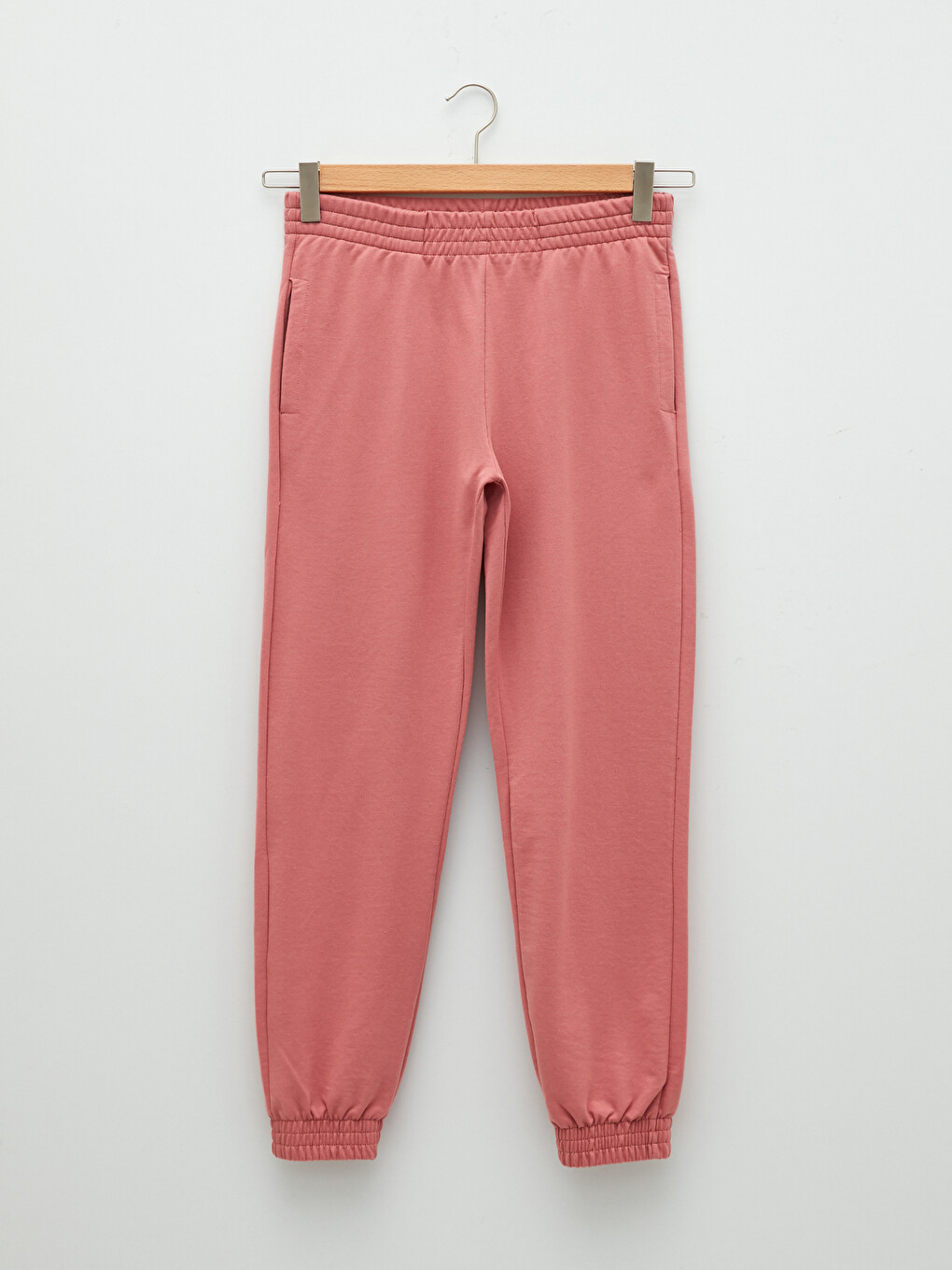 Elastic Waist Regular Pocket Detailed Women's Jogger Sweatpants-5