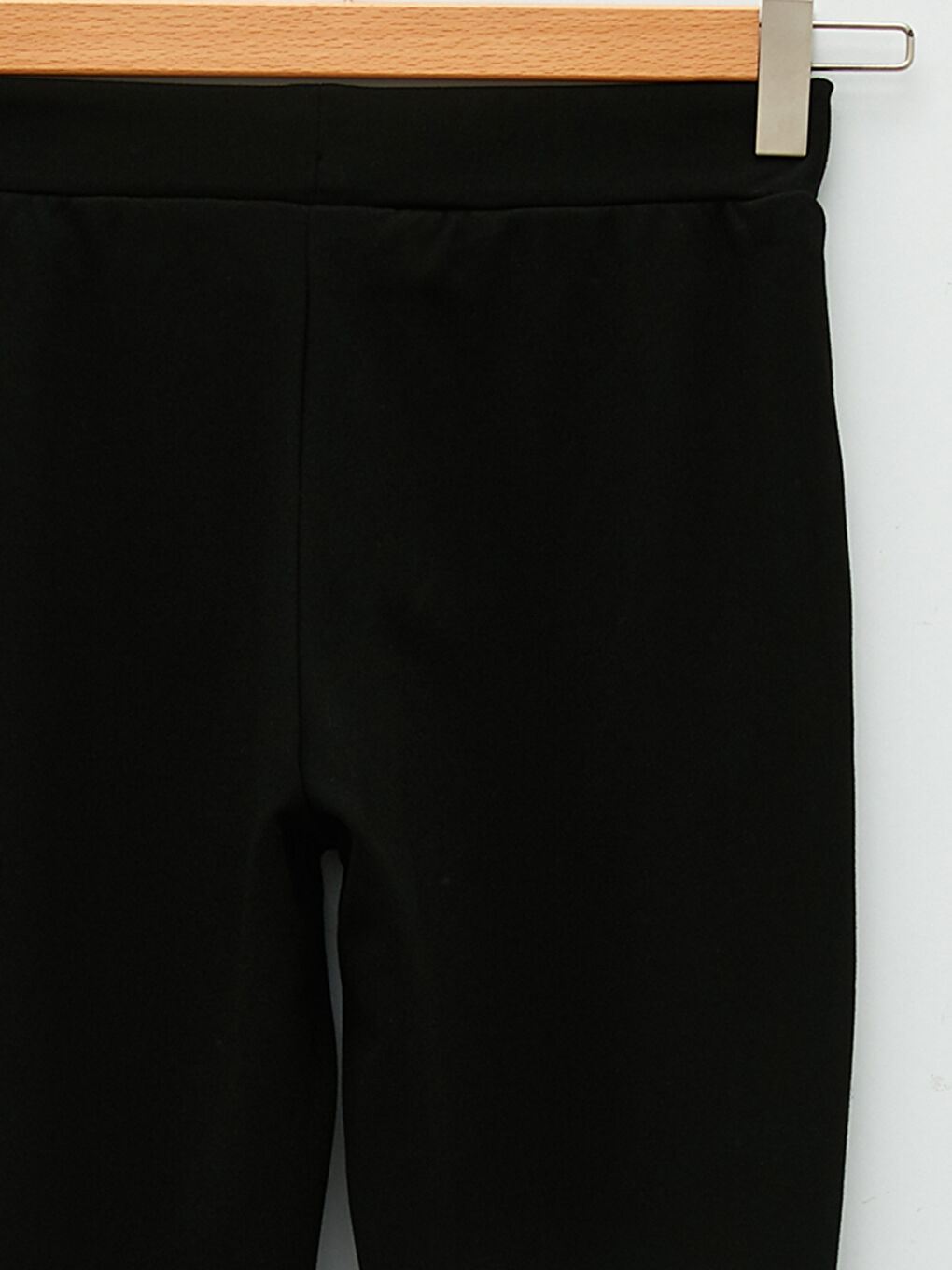 LCW Grace Elastic Waist Straight Ponte Fabric Women's Trousers -W1IR63Z8-CVL