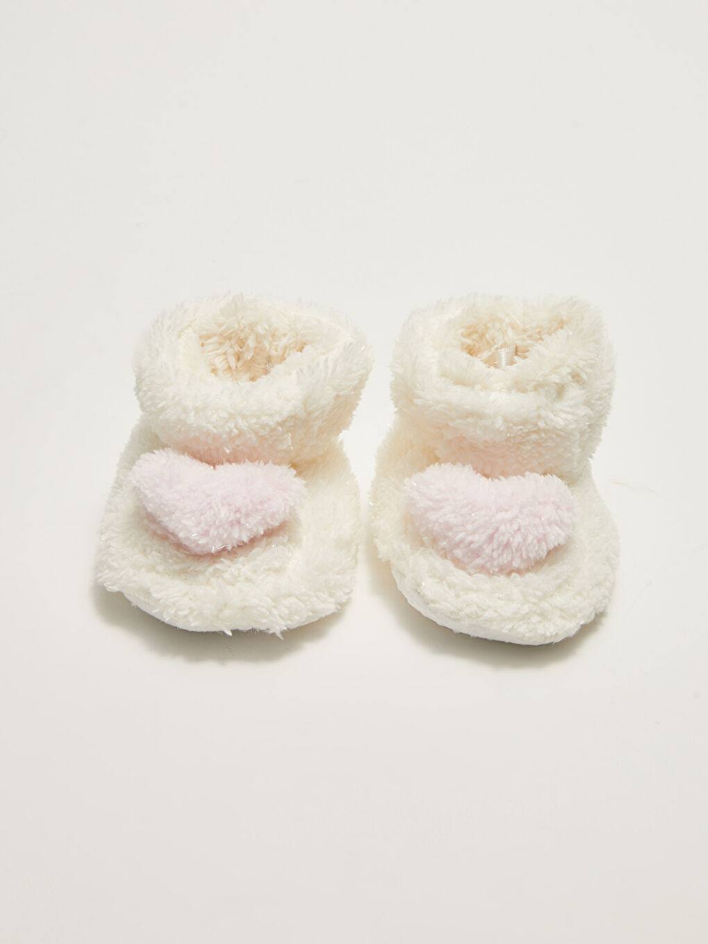 Fur Lined Elastic Baby Girl Pre-Toddler House Shoes-2