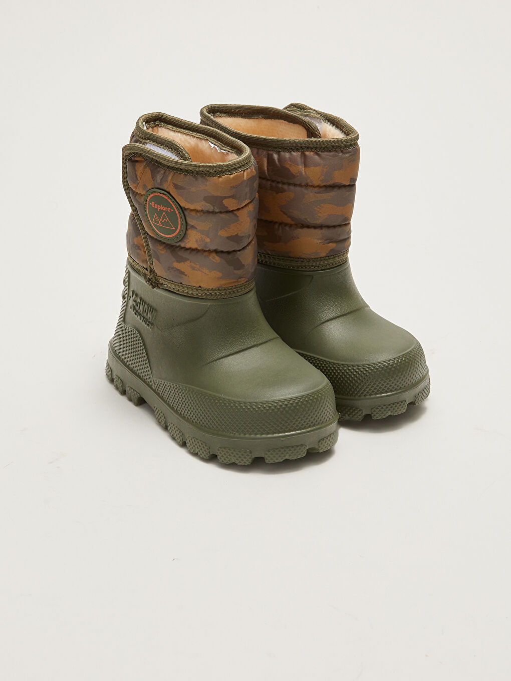 LCW STEPS Baby Boy Velcro Thick Soled Boot -W1IS06Z1-KGM