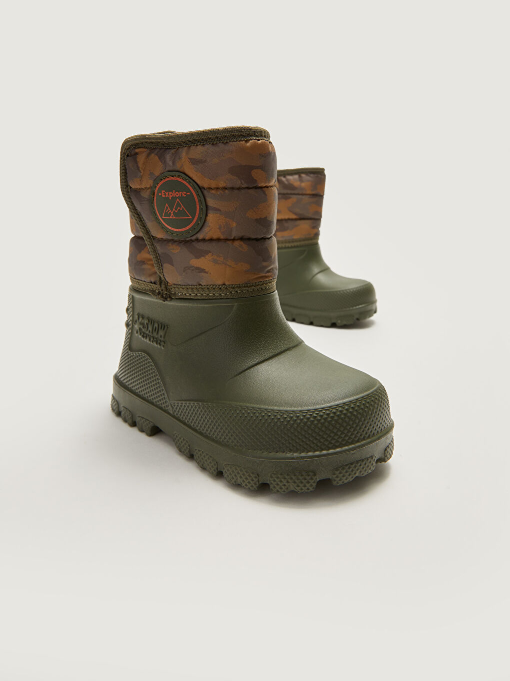 LCW STEPS Baby Boy Velcro Thick Soled Boot -W1IS06Z1-KGM