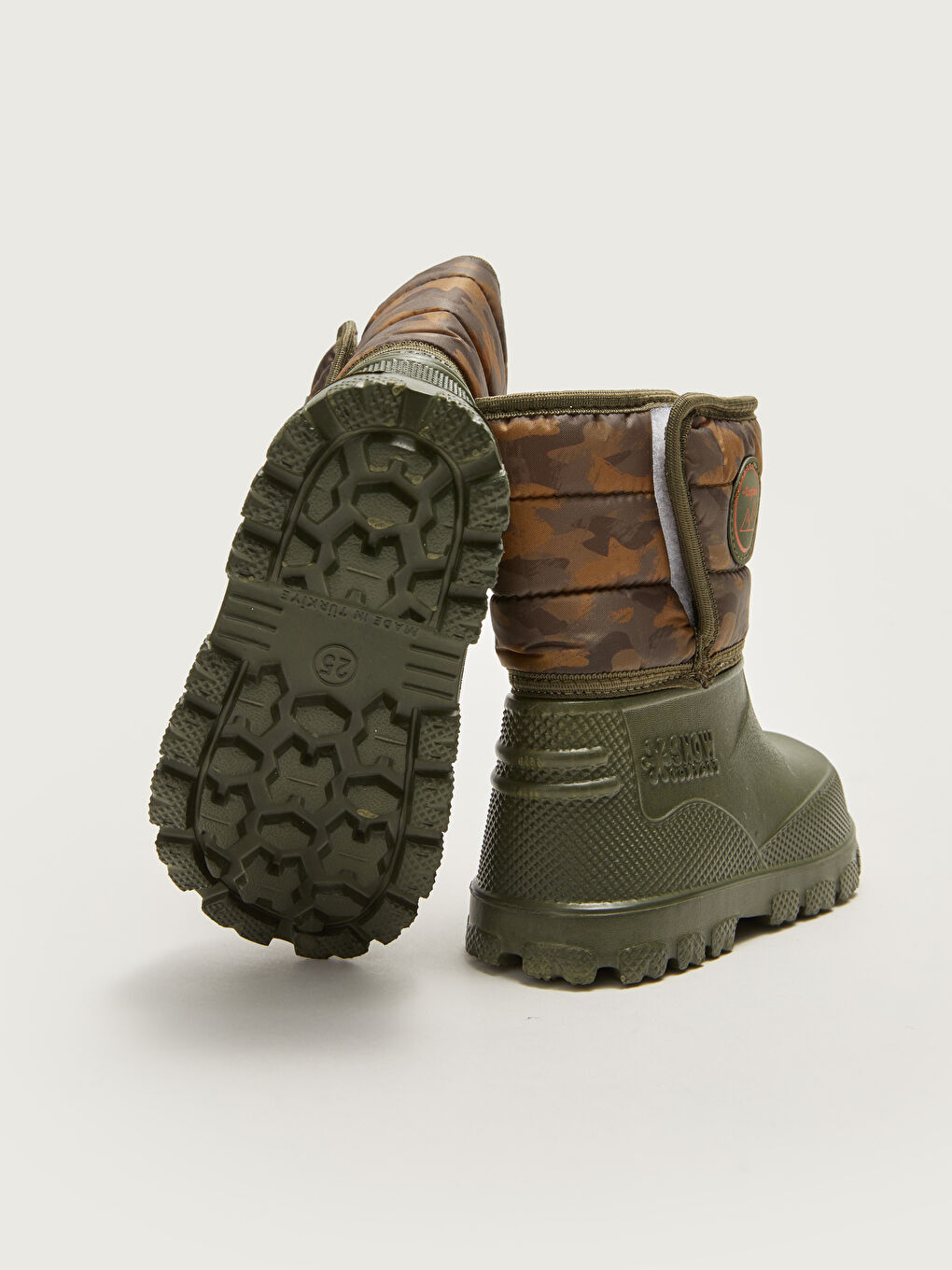 LCW STEPS Baby Boy Velcro Thick Soled Boot -W1IS06Z1-KGM