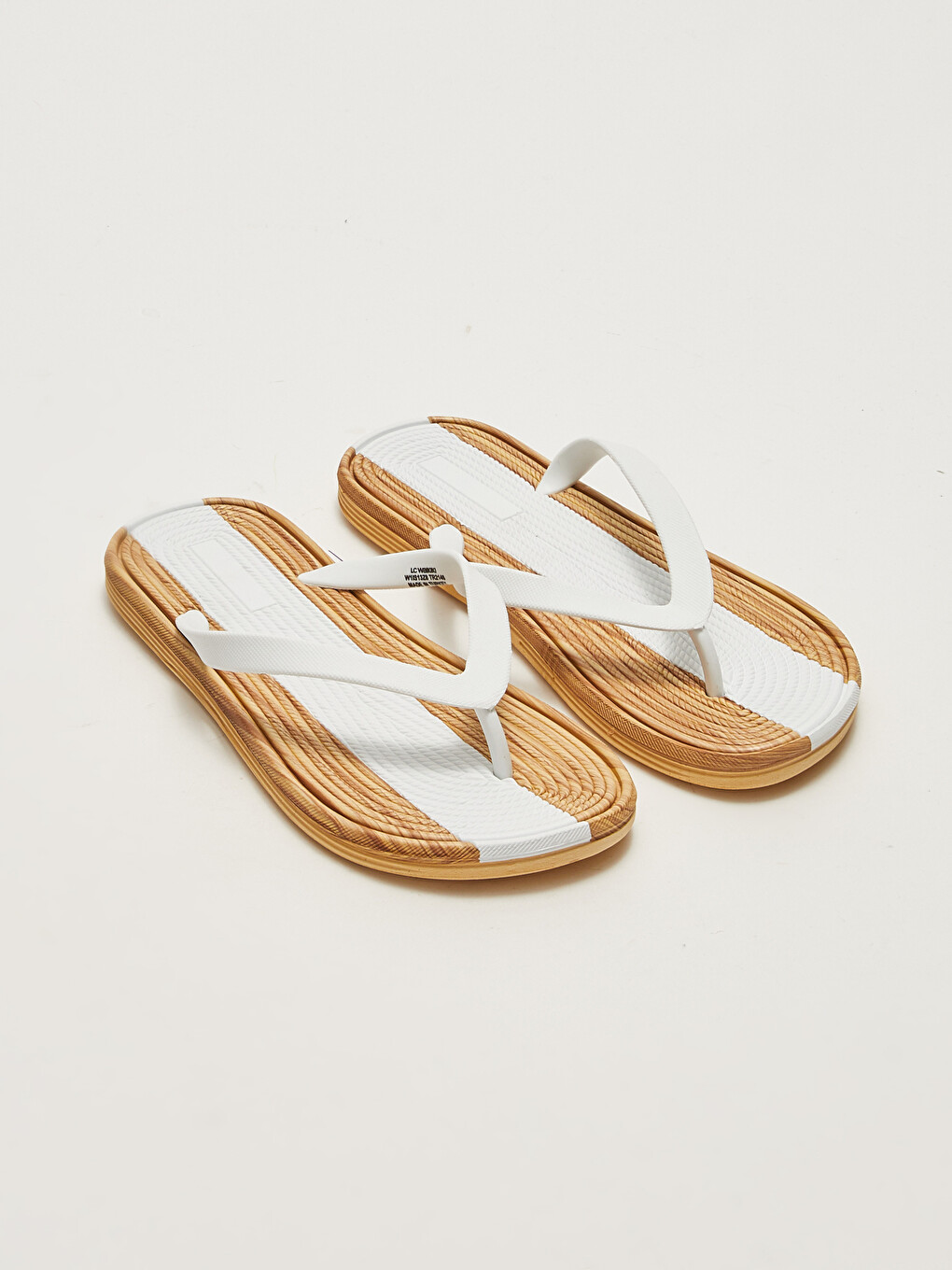 Tongs Paille Femme De@de - Couleurs Aléatoires (blanc, Vert, Lilas), Légères Et Décontractées - 4