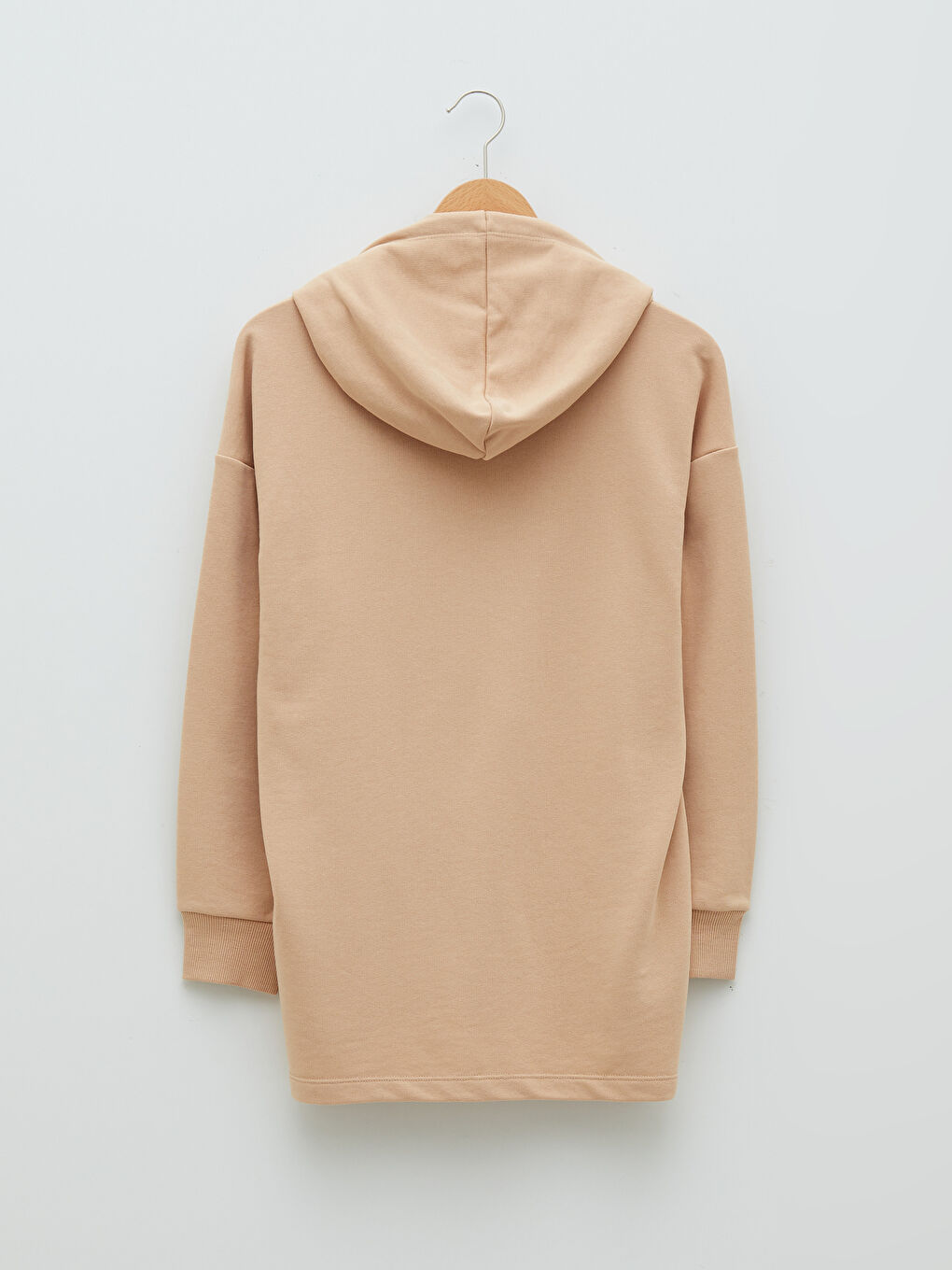 Bej Tweety Baskılı Uzun Kollu Hamile Hoodie-8