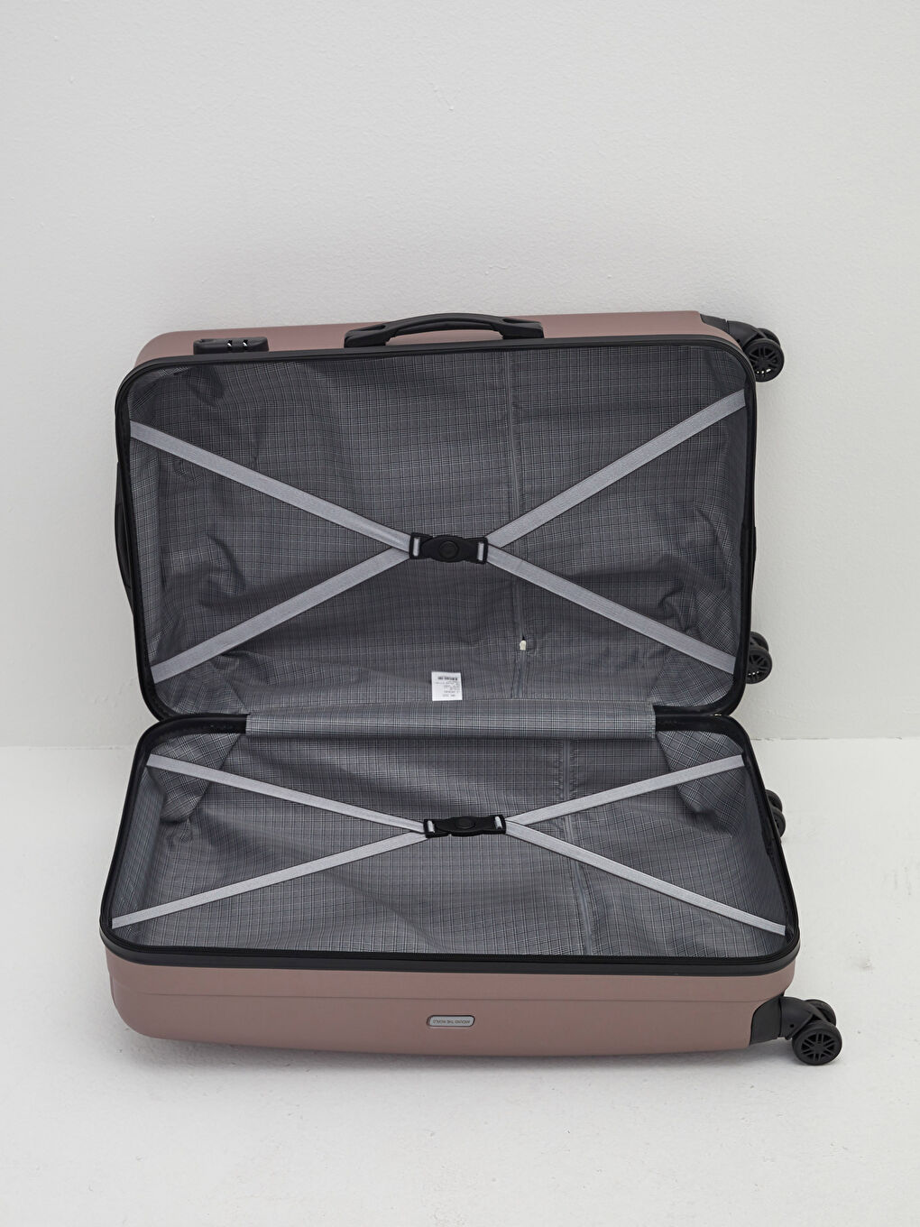 Pembe Orta Boy Çekme Mekanizmalı Valiz-3