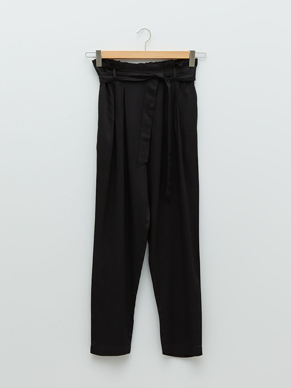 LCWAIKIKI Basic Ženske pantalone sa elastičnim strukom, opuštenog kroja, standardnog kroja -W1IU54Z8-CVL