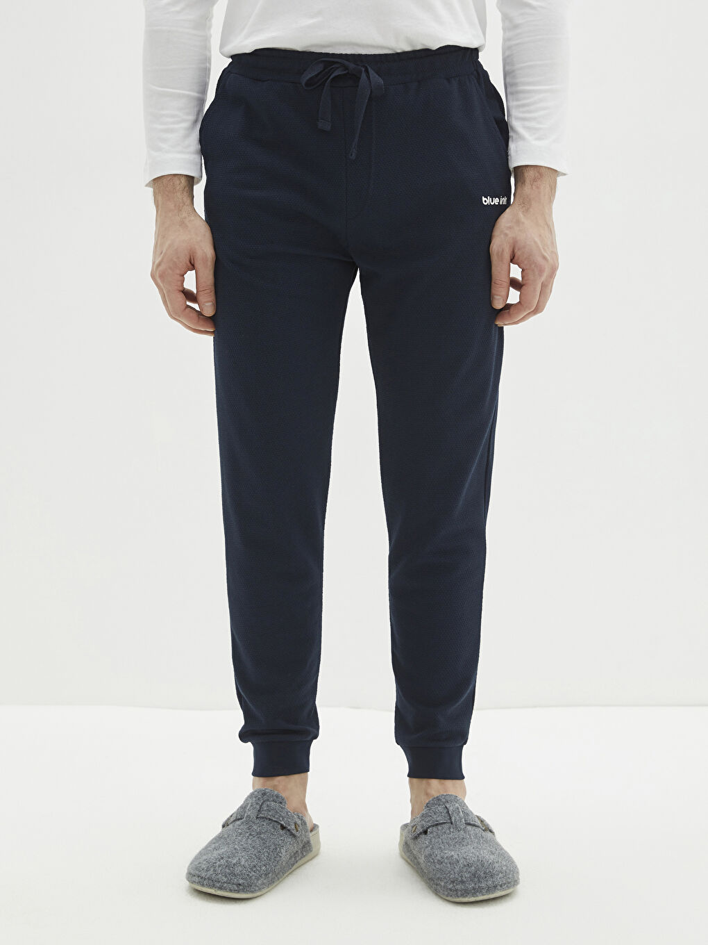 Мужские пижамные штаны стандартного кроя-3