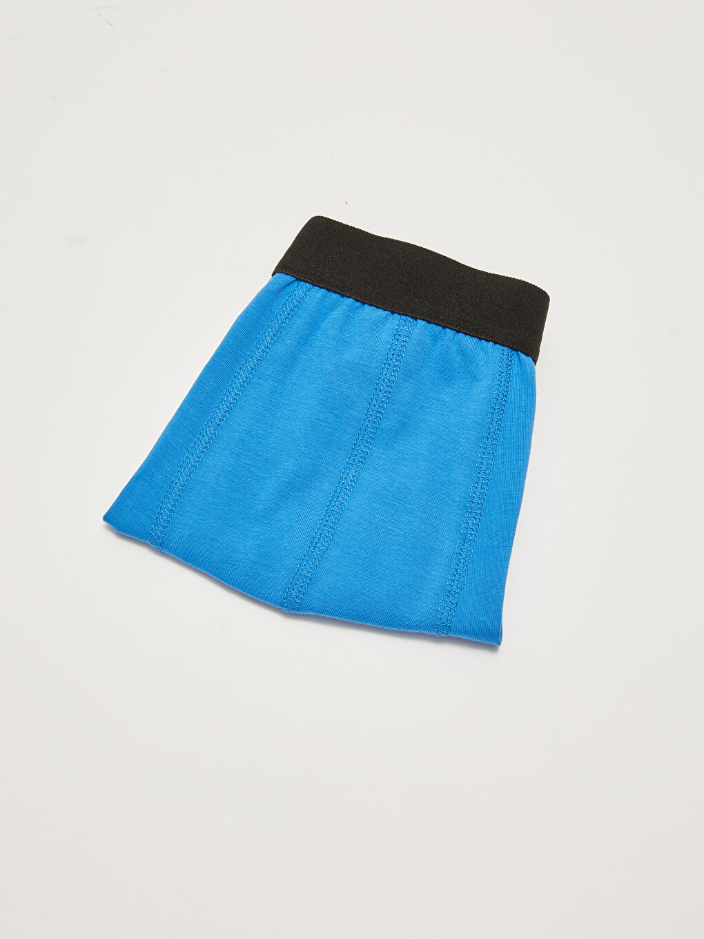 Mavi Standart Kalıp Esnek Kumaş Erkek Boxer-1