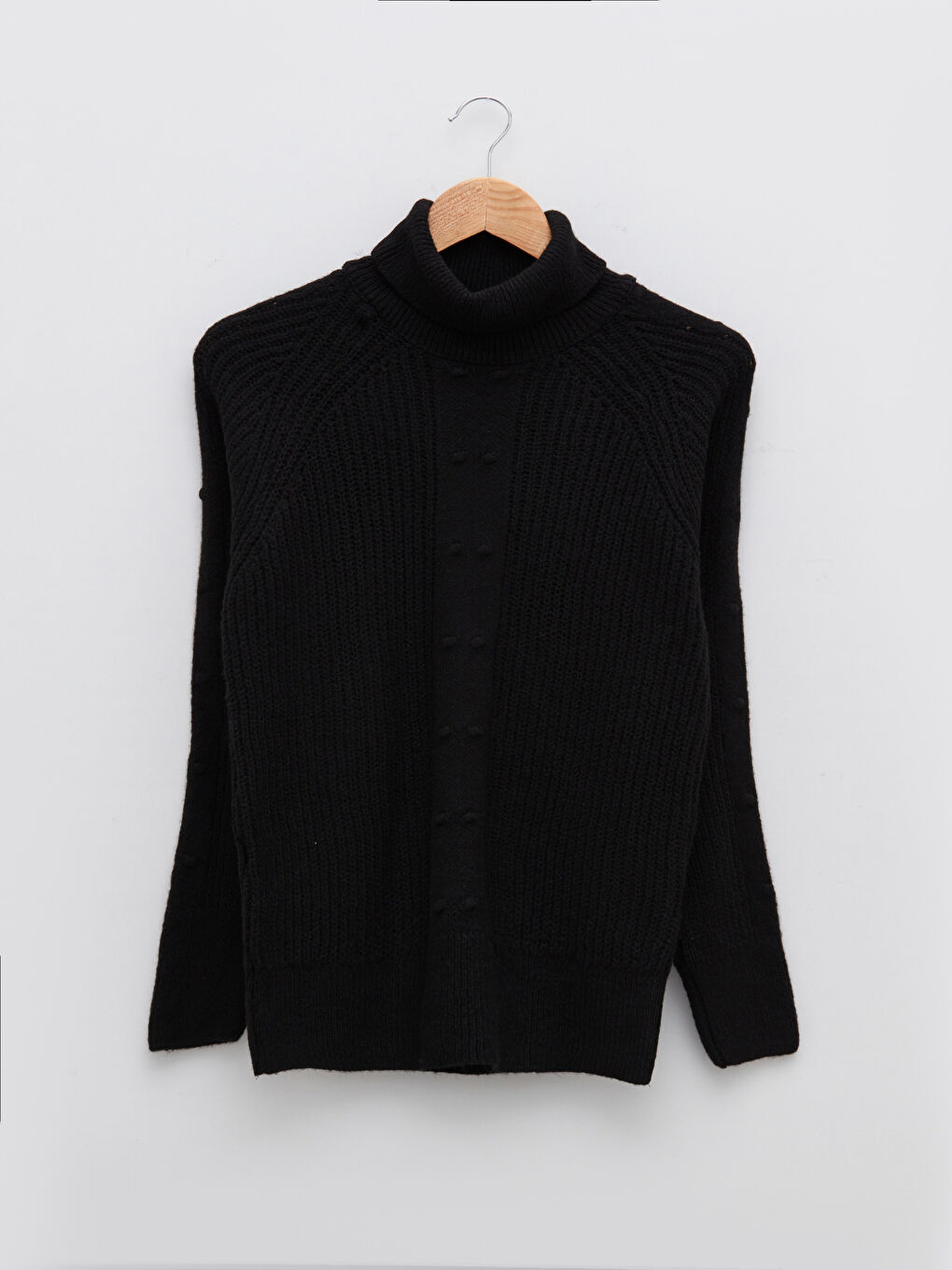 Ženska Trikotažna Rolka Sa Postojećim Dezenom Dugih Rukava-5