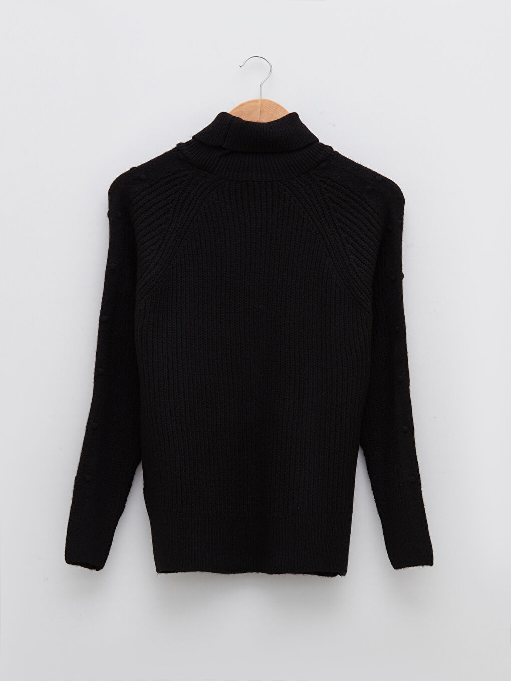 Ženska Trikotažna Rolka Sa Postojećim Dezenom Dugih Rukava-6