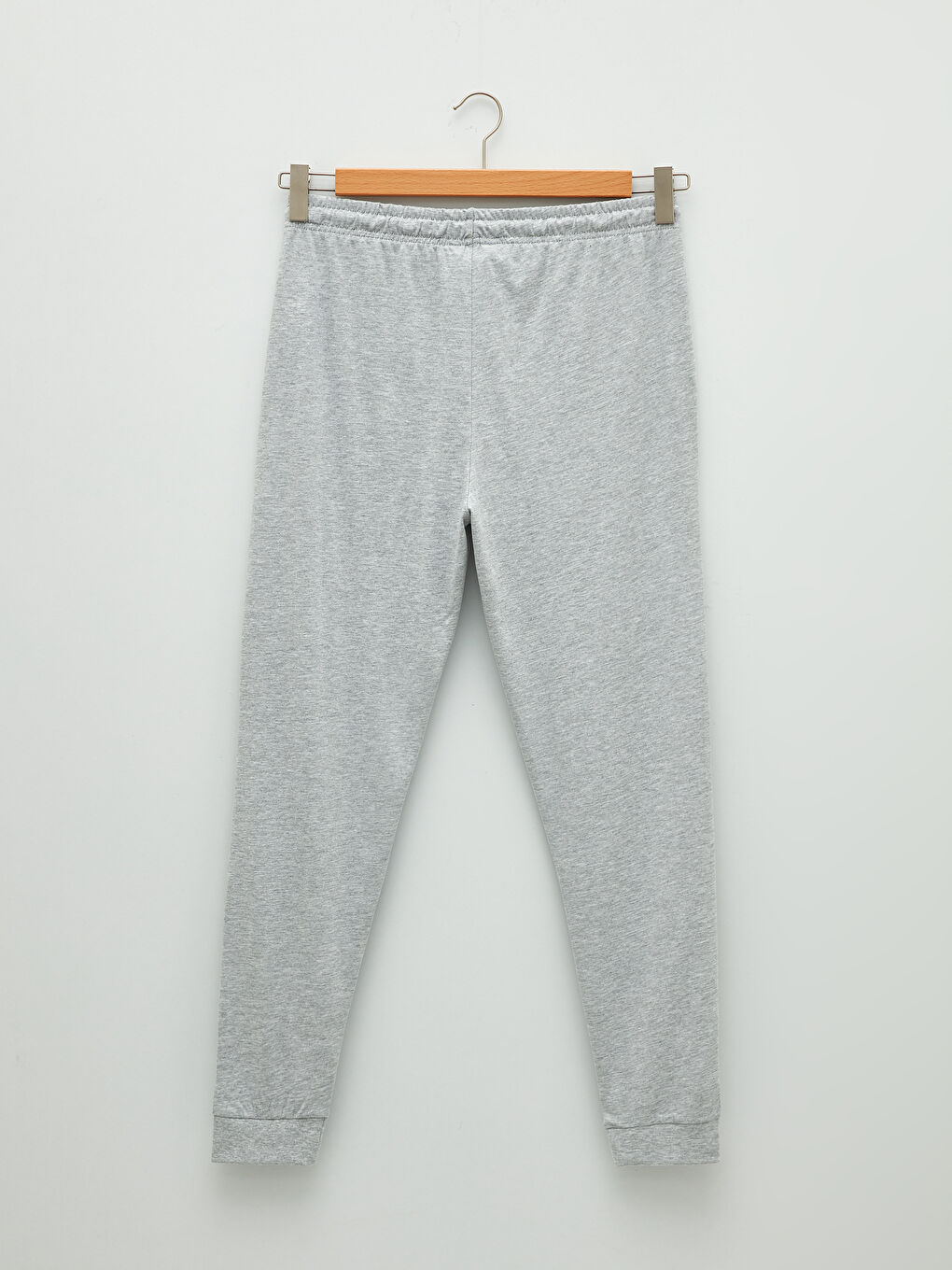 Gri Standart Kalıp Baskılı Erkek Pijama Alt-6