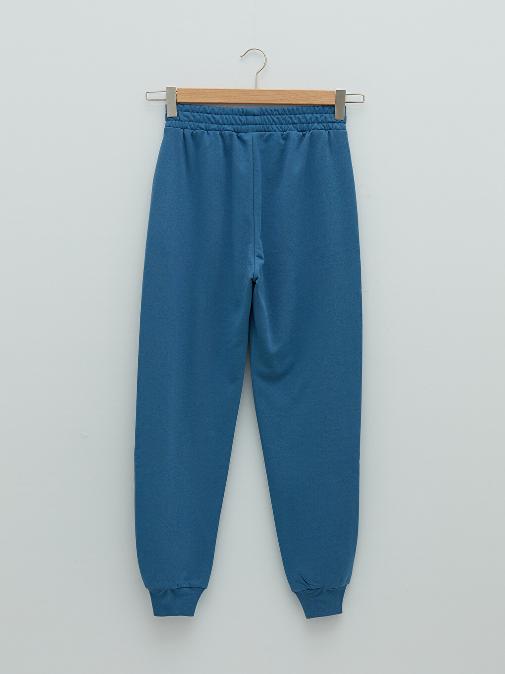 Women's Elastic Waist Patterned Pocket Detailed Jogger Sweatpants-6