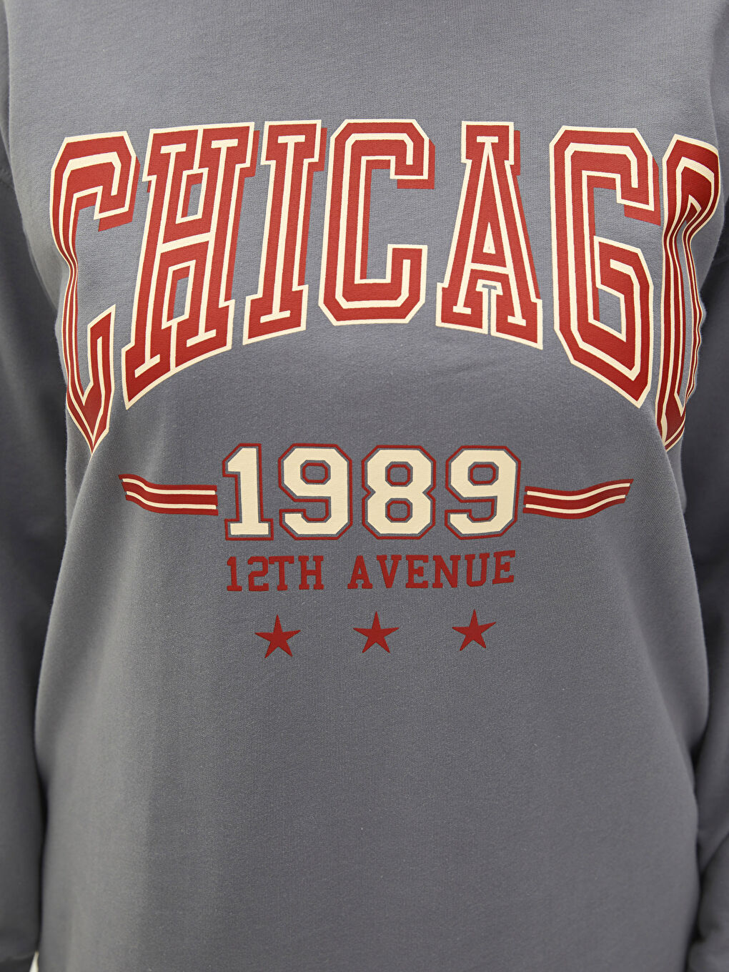 Women's Plus Size Hooded Printed Long Sleeve Sweatshirt-3