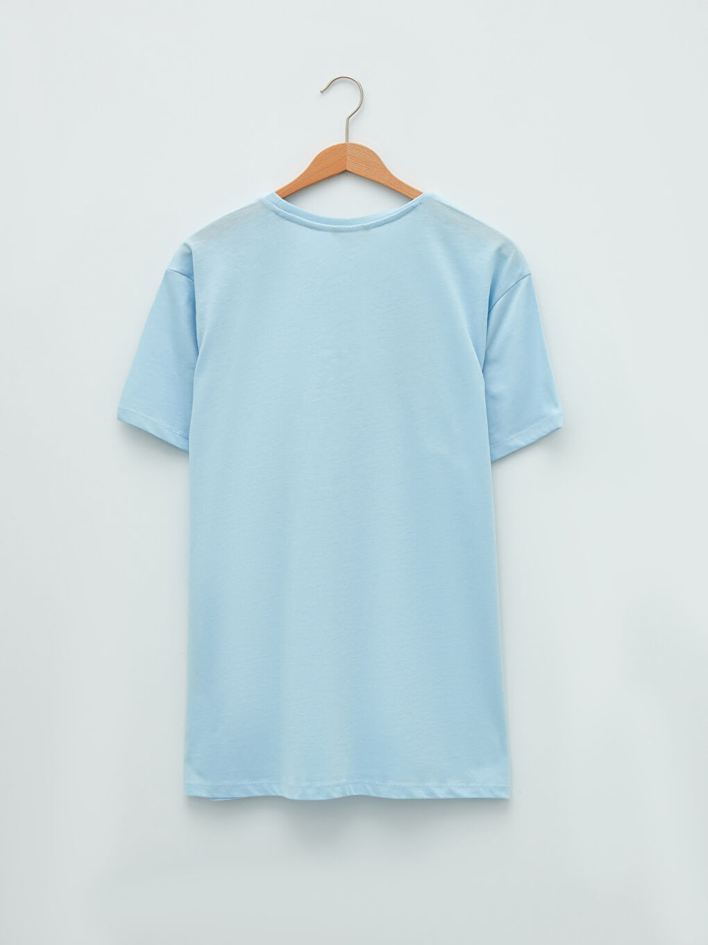 Crew Neck Short Sleeve Printed Combed Cotton Men's T-shirt-5