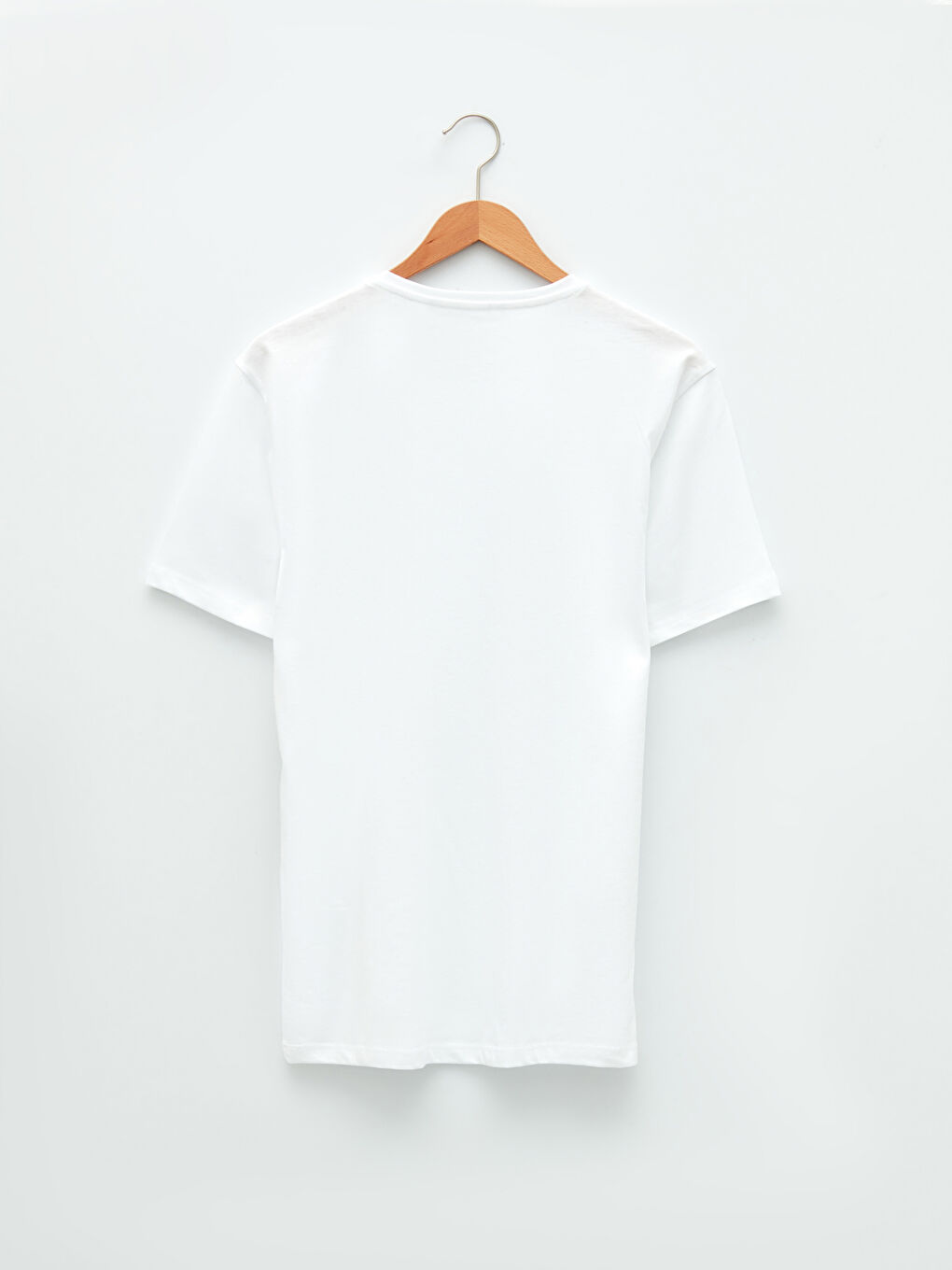 Футболка для чоловіків з круглим вирізом, коротким рукавом, з принтом, з чесаної бавовни-5