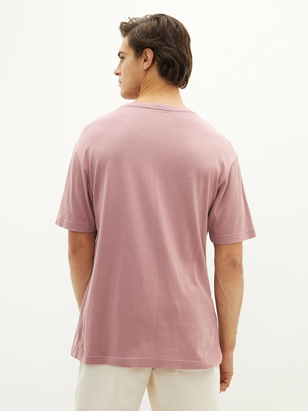 XSIDE Crew Neck Short Sleeve Men's Knitwear Sweater -W1J251Z8-GVH