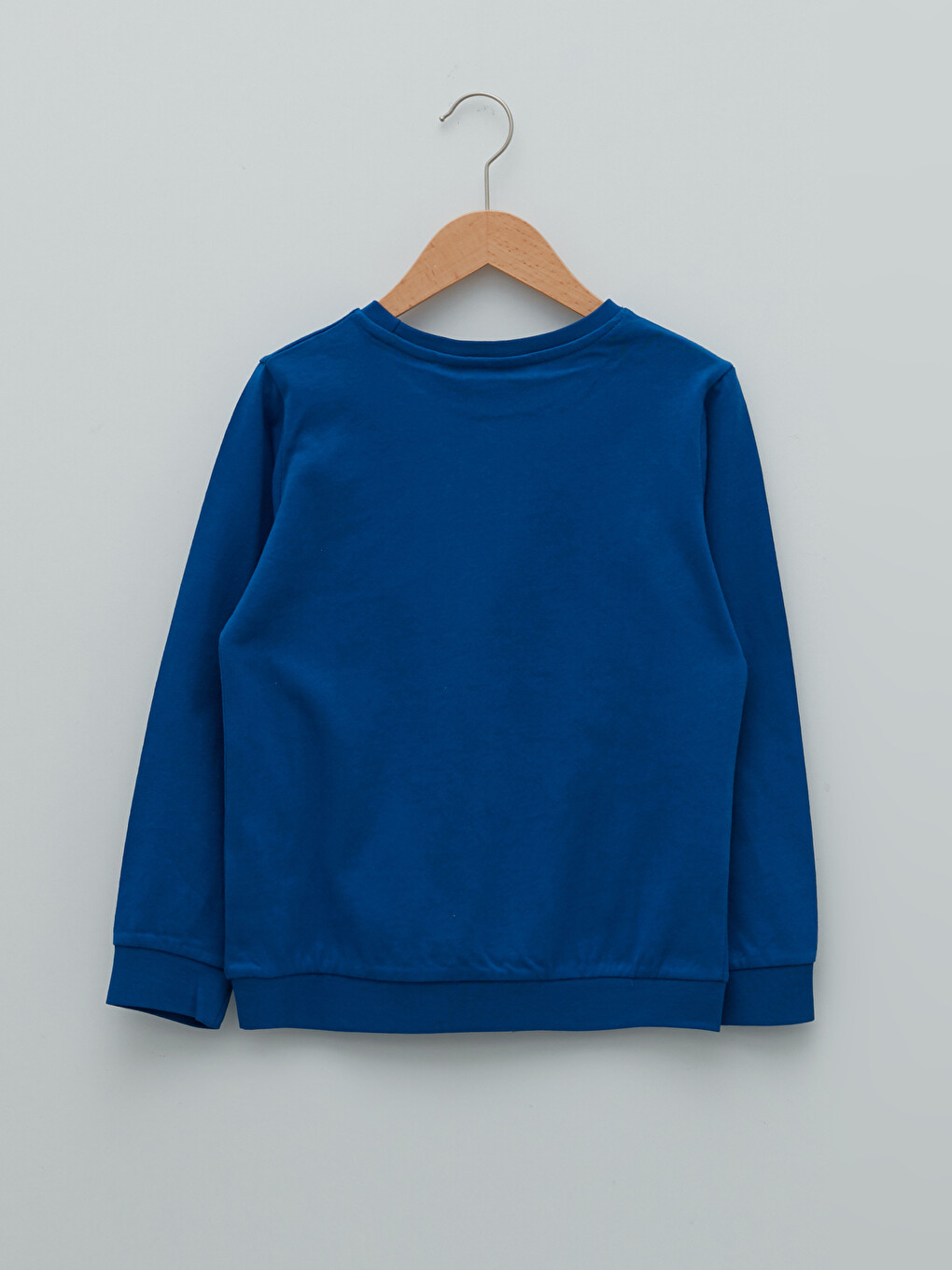 Bisiklet Yaka Pijamaskeliler Baskılı Uzun Kollu Erkek Çocuk Sweatshirt-1