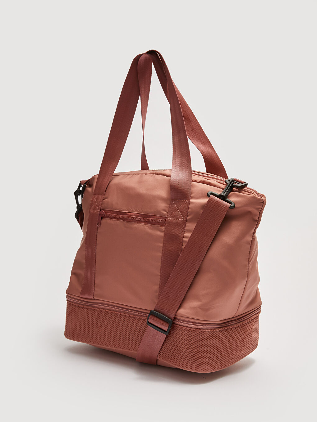 حقيبة رياضية نشطة مطبوعة بشعار للسيدات-4