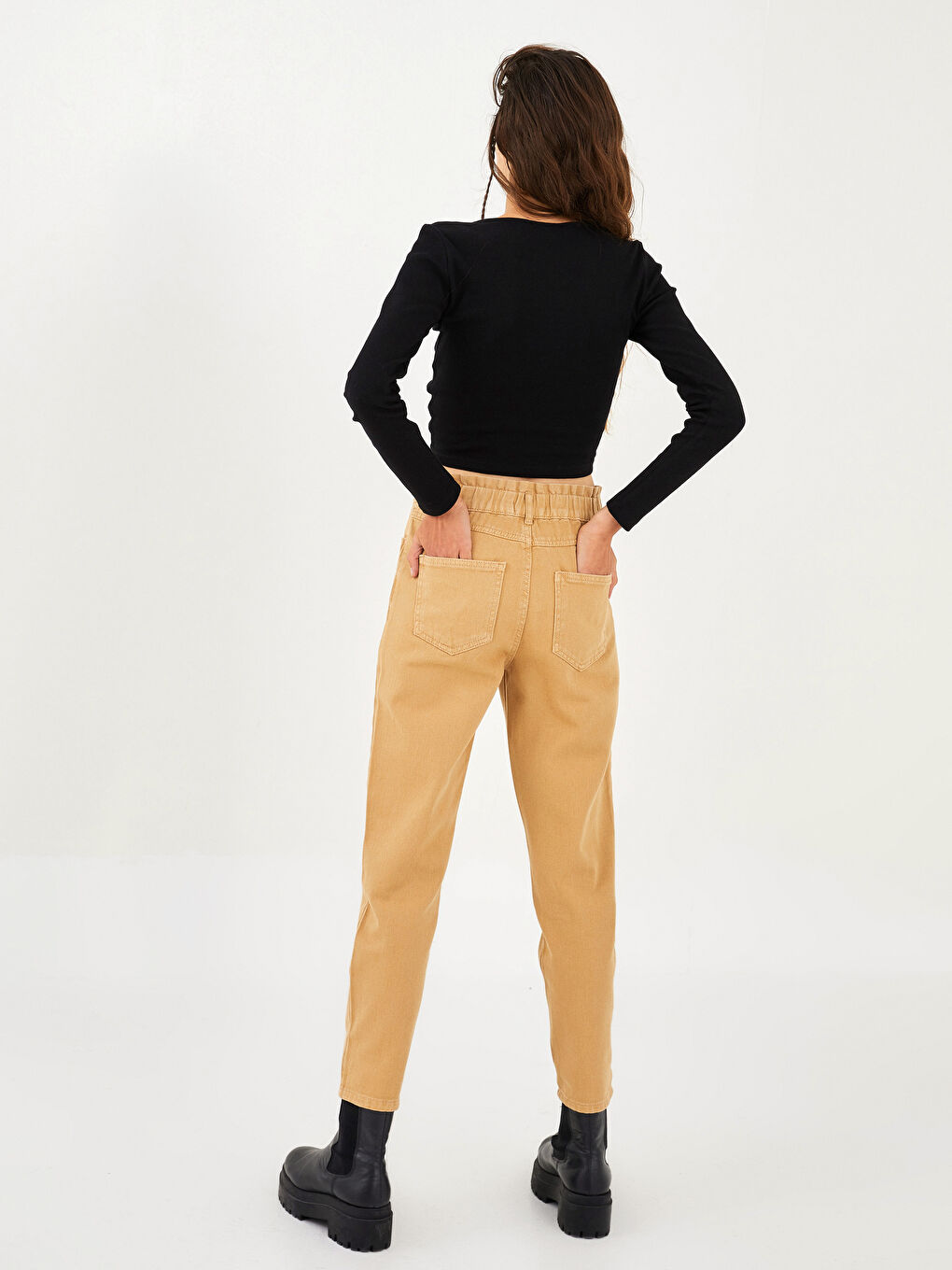 XSIDE Comfortable Fit Pocket Detailed Women's Jean Trousers -W1J346Z8-QTC