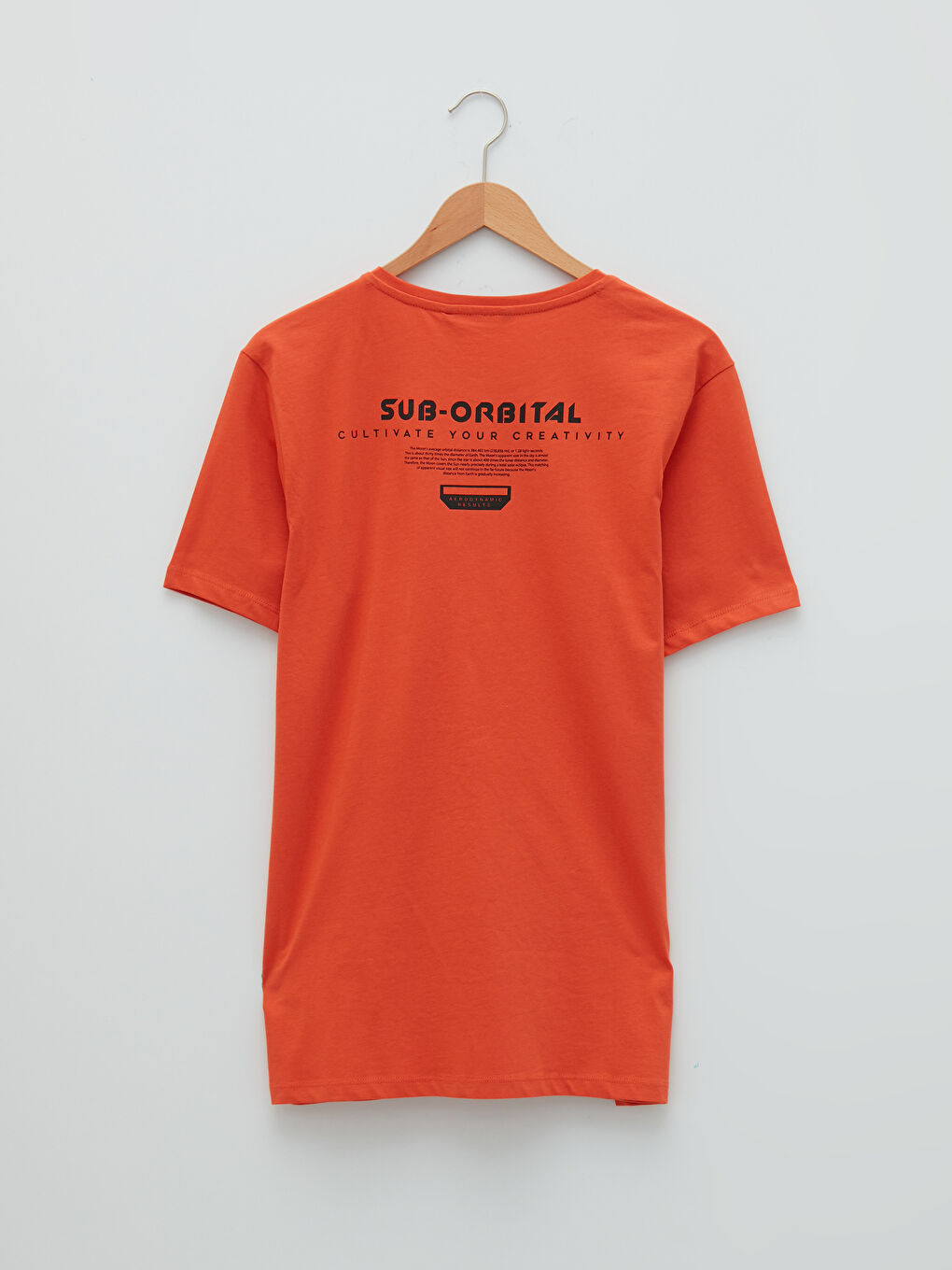 Футболка для чоловіків з круглим вирізом, коротким рукавом, з принтом, з чесаної бавовни-6