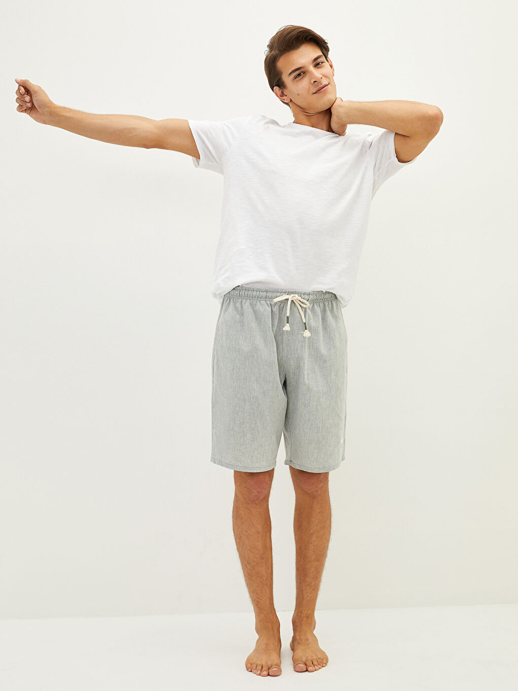 Standard Fit Men's Pyjama Bottom Shorts