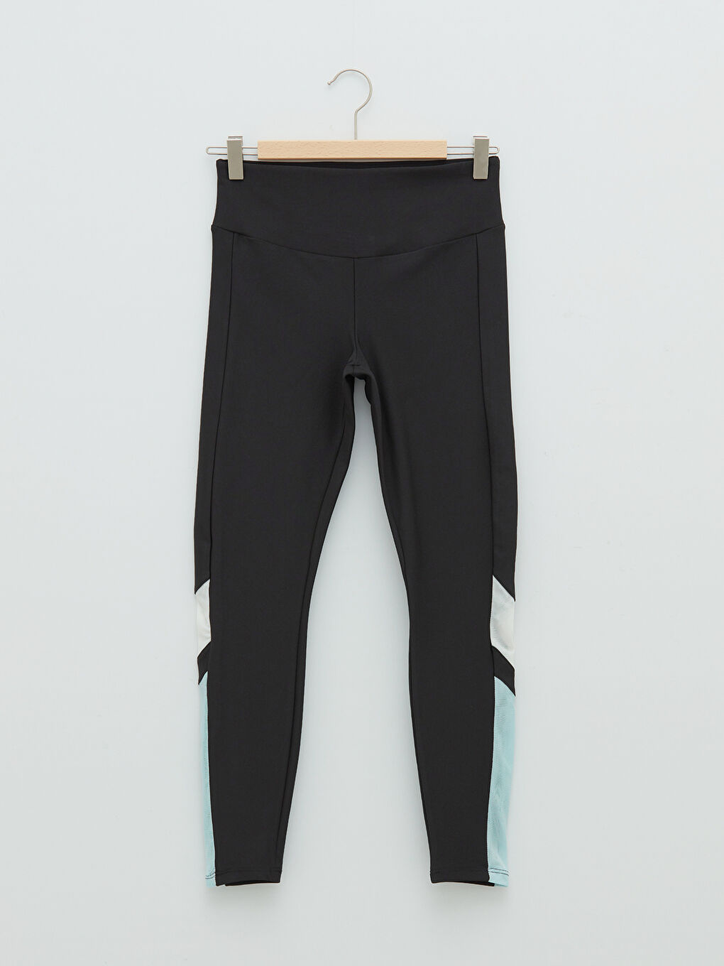 Xside Active Elastische Taille Damen Sportleggings mit Farbblock -W1J427Z8-CVL