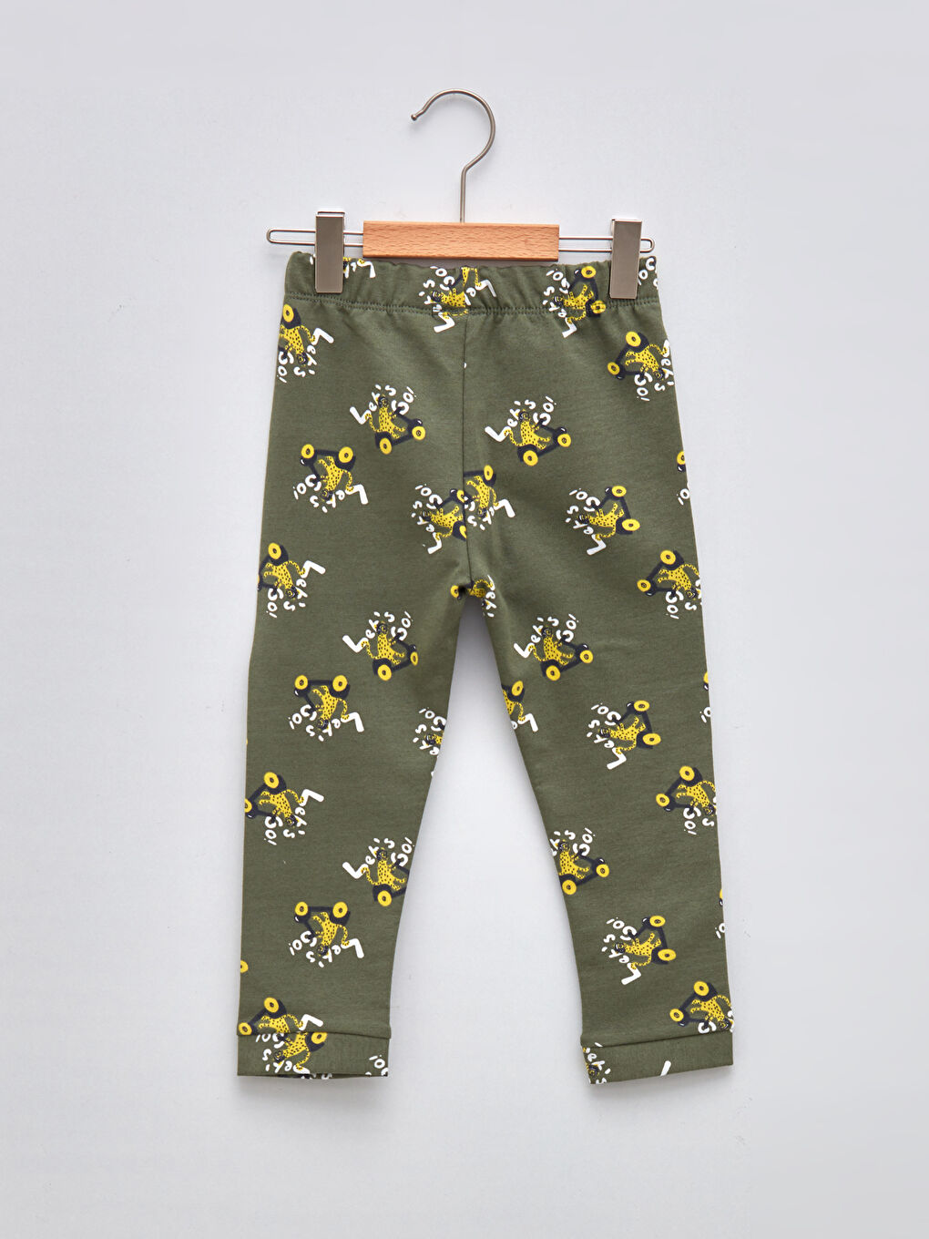Bas De Survêtement Bébé Garçon En Coton Imprimé À Taille Élastique-1