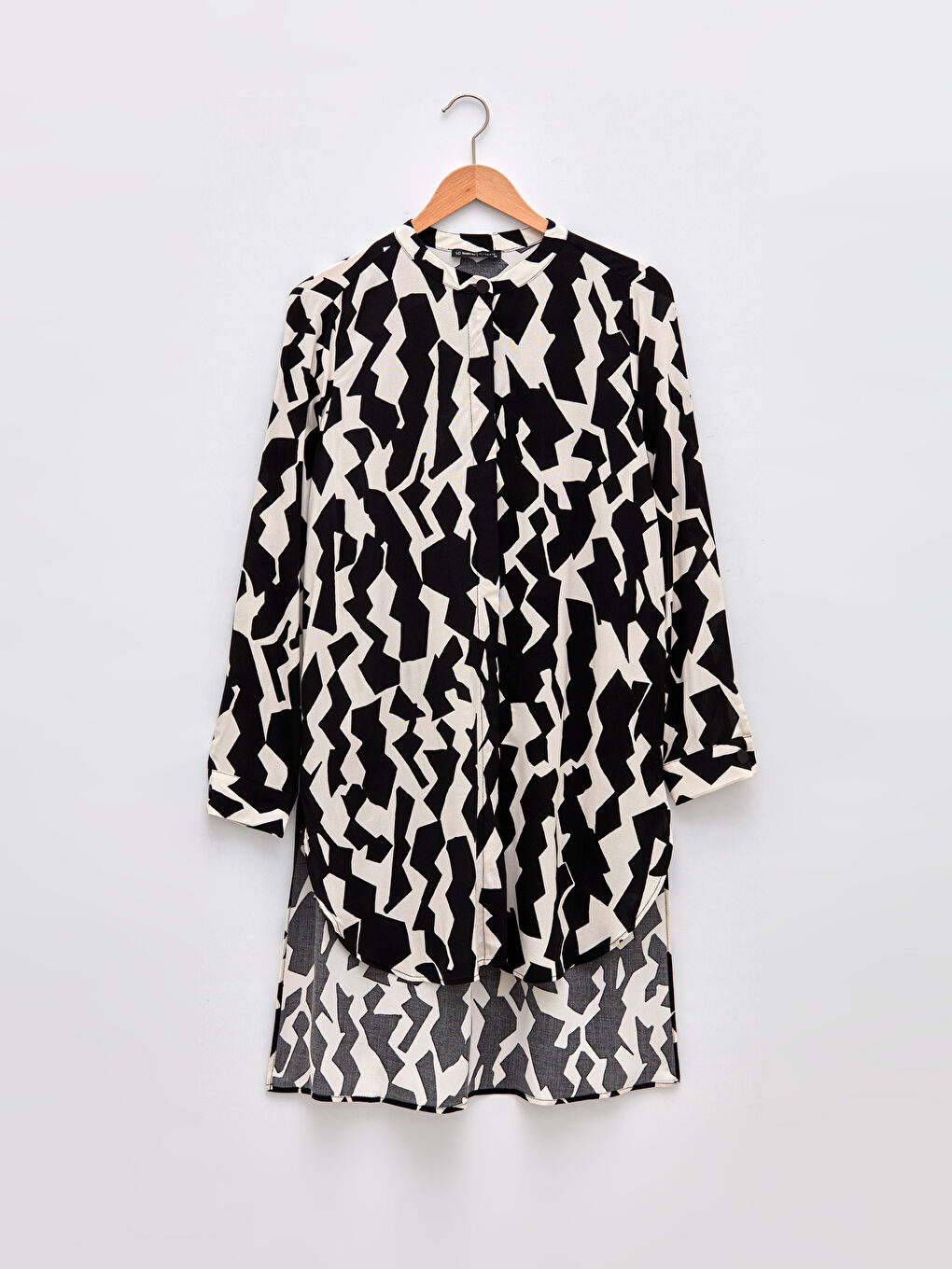 تونیکی قۆڵ درێژ ڤیسکۆز بۆ ژنان بە یه‌خه‌ی سوننەتی و چاپکراو-5