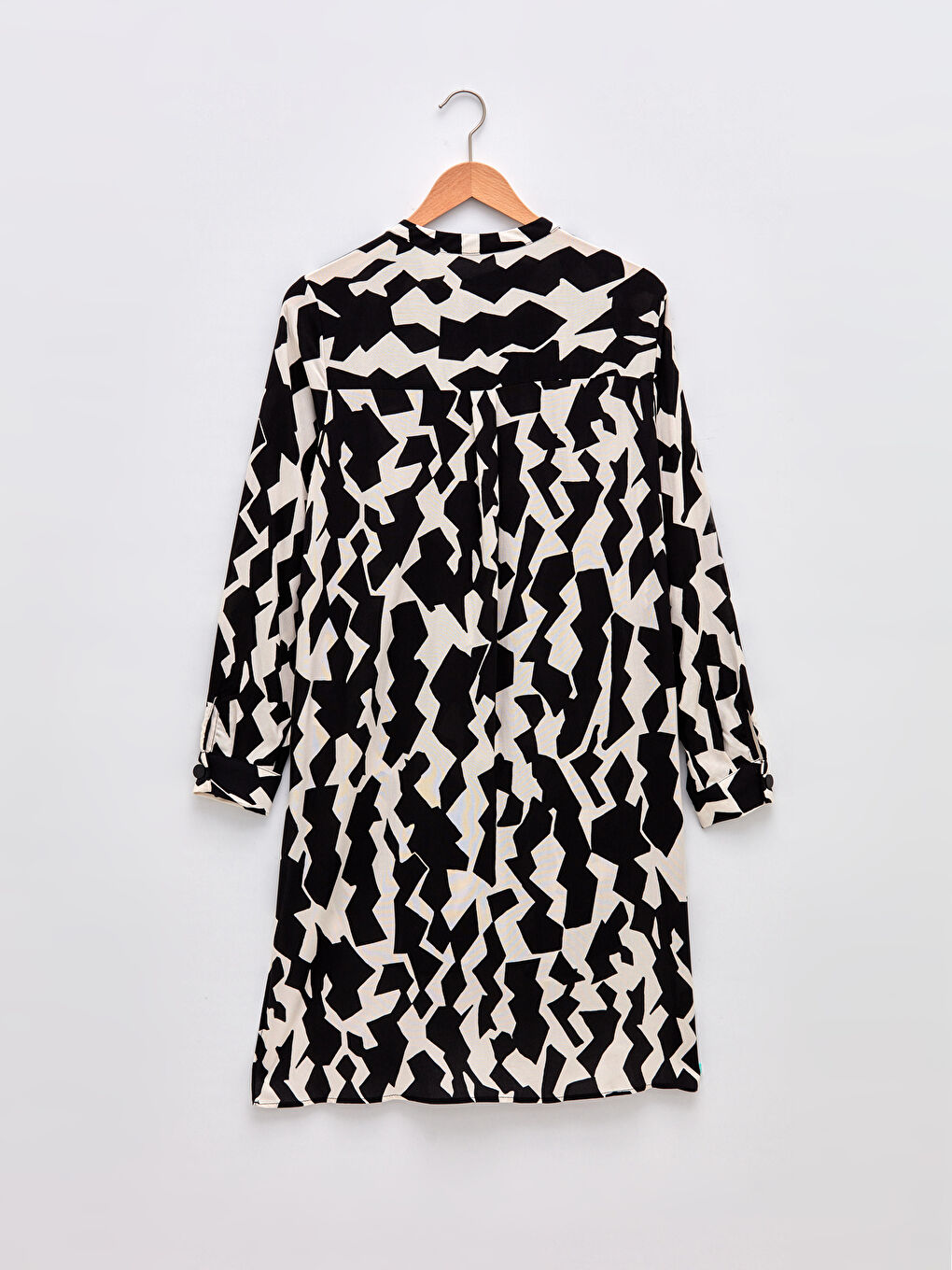 تونیکی قۆڵ درێژ ڤیسکۆز بۆ ژنان بە یه‌خه‌ی سوننەتی و چاپکراو-6