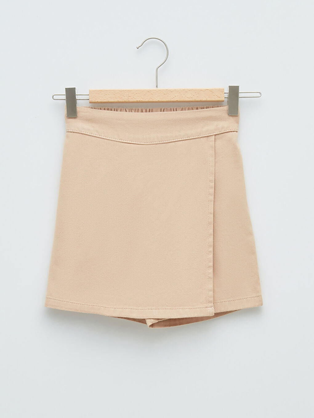 Bej Hem Rahat Hem Havalı Şort Eteğim-2