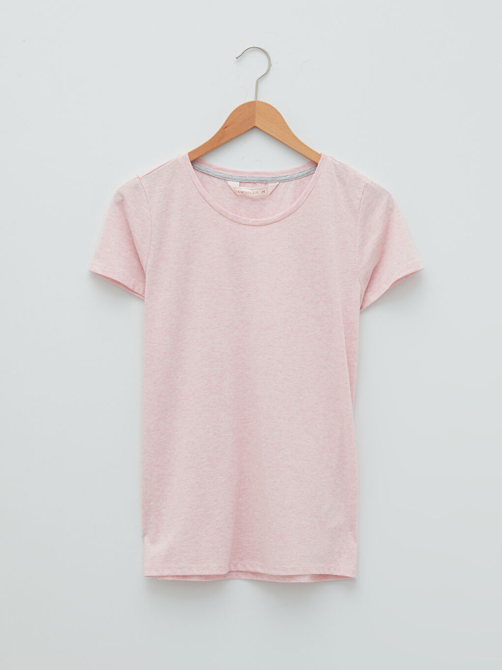 Gri Bisiklet Yaka Düz Kısa Kollu Kadın Pijama Takım-6