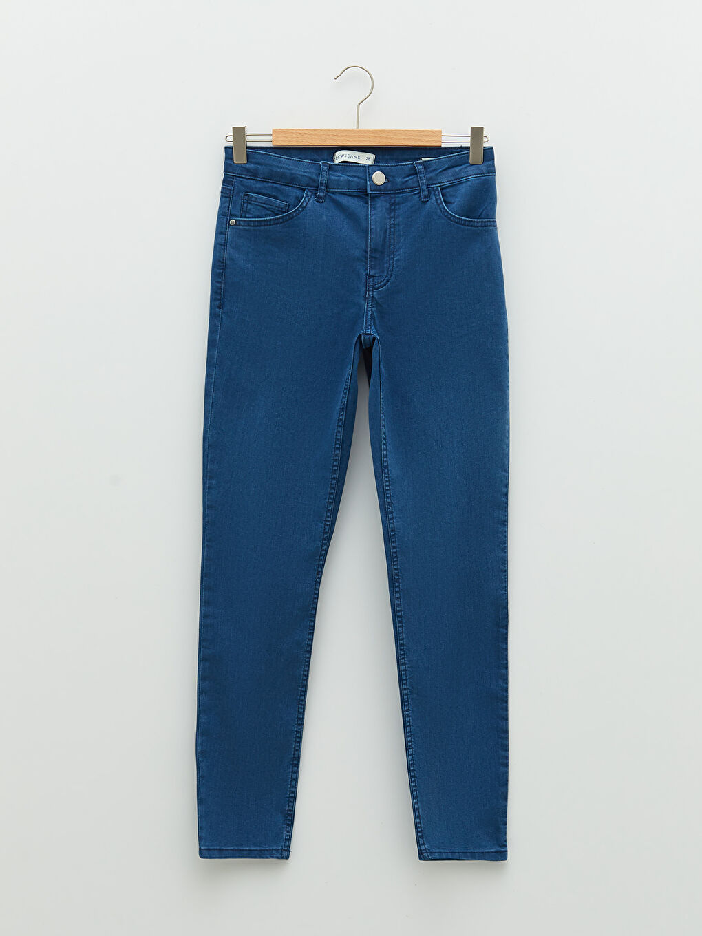 İndigo Mercury Skinny Fit Düz Cep Detaylı Kadın Rodeo Jean Pantolon-5