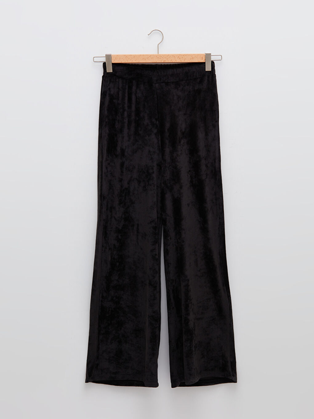 LCWAIKIKI Basic Elastischer Bund Schlichte Samt Jogginghose für Damen -W1J579Z8-CVL