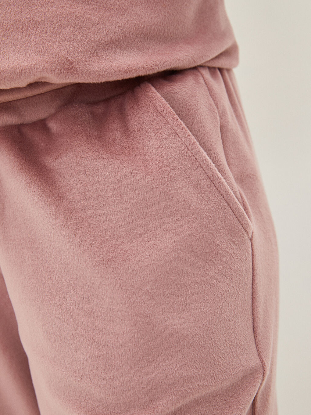Jogginghose Für Schwangere Mit Elastischem Bund, Flachen Taschen Und Details-3