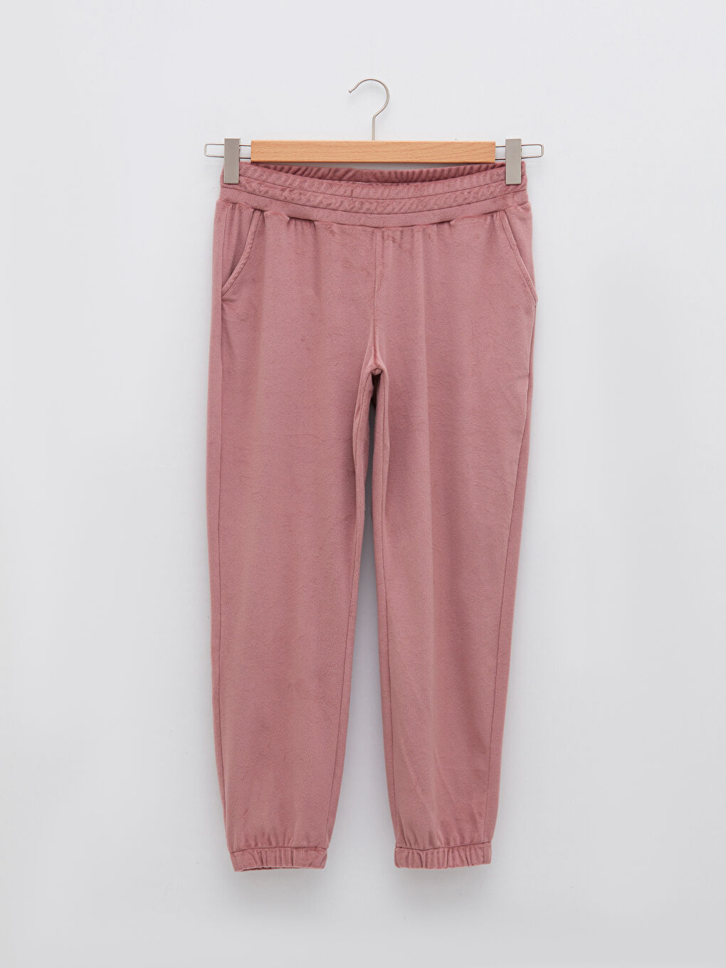 Jogginghose Für Schwangere Mit Elastischem Bund, Flachen Taschen Und Details-4
