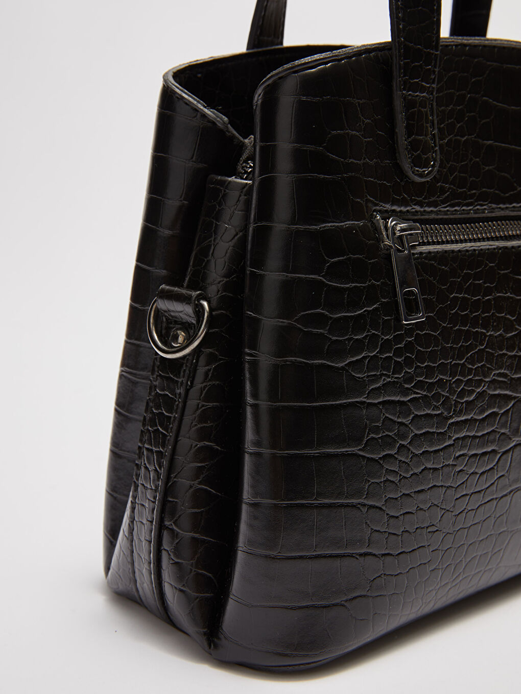 Сумка из искусственной кожи с узором для женщин-2