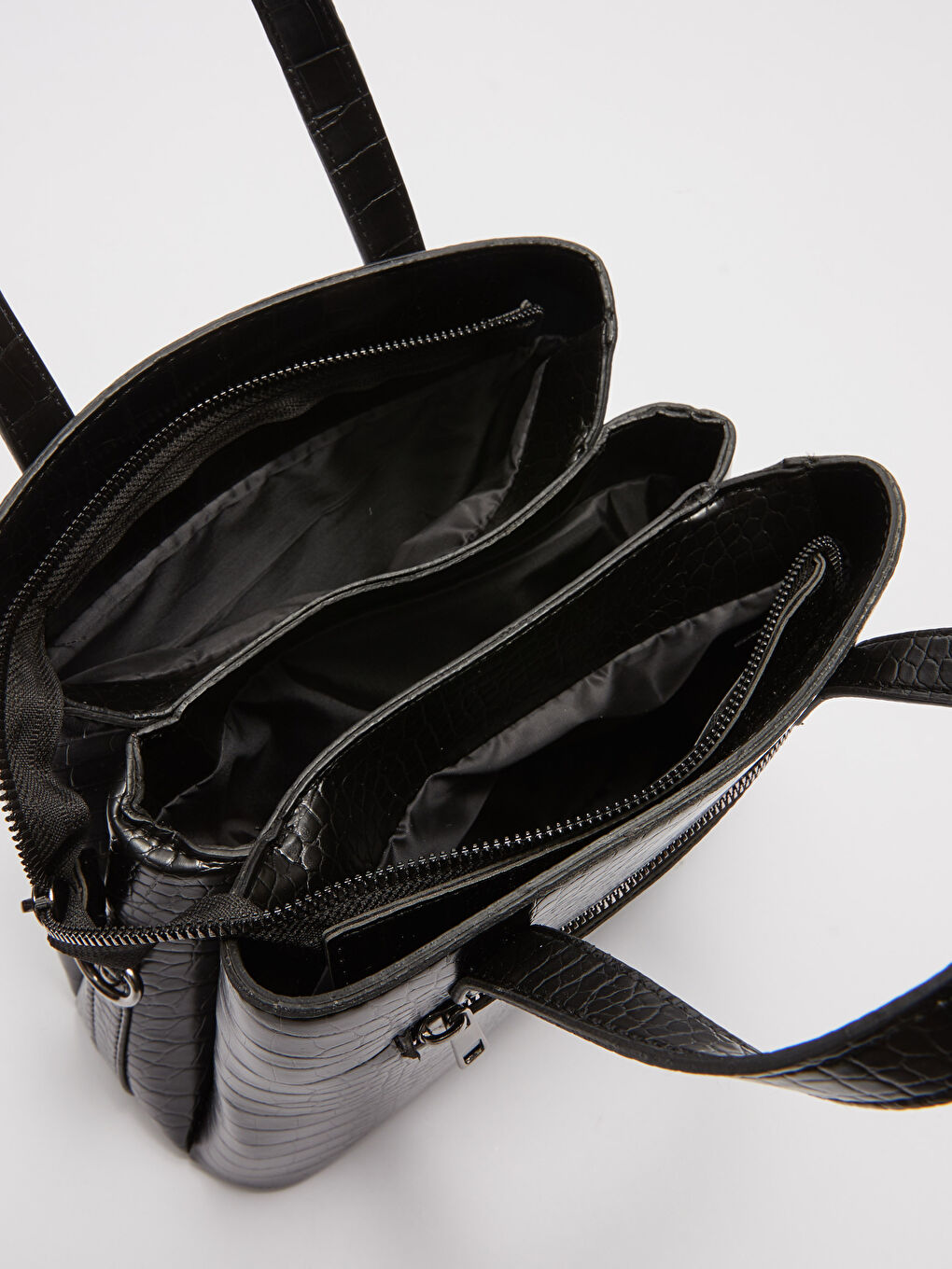 Сумка из искусственной кожи с узором для женщин-3