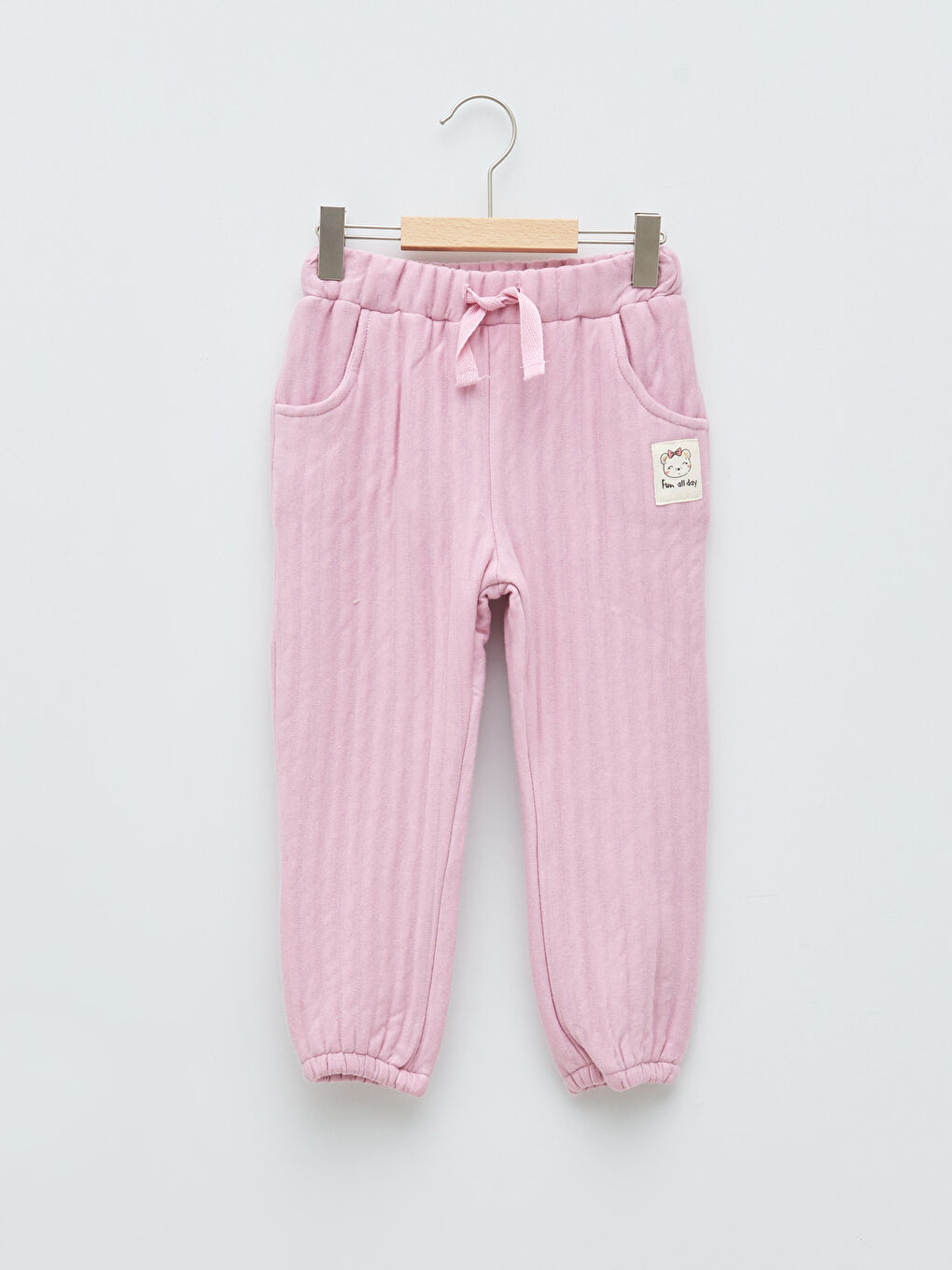 LCW baby Elastischer Bund Gemusterte Baby Mädchen Jogginghose -W1J628Z1-FJN
